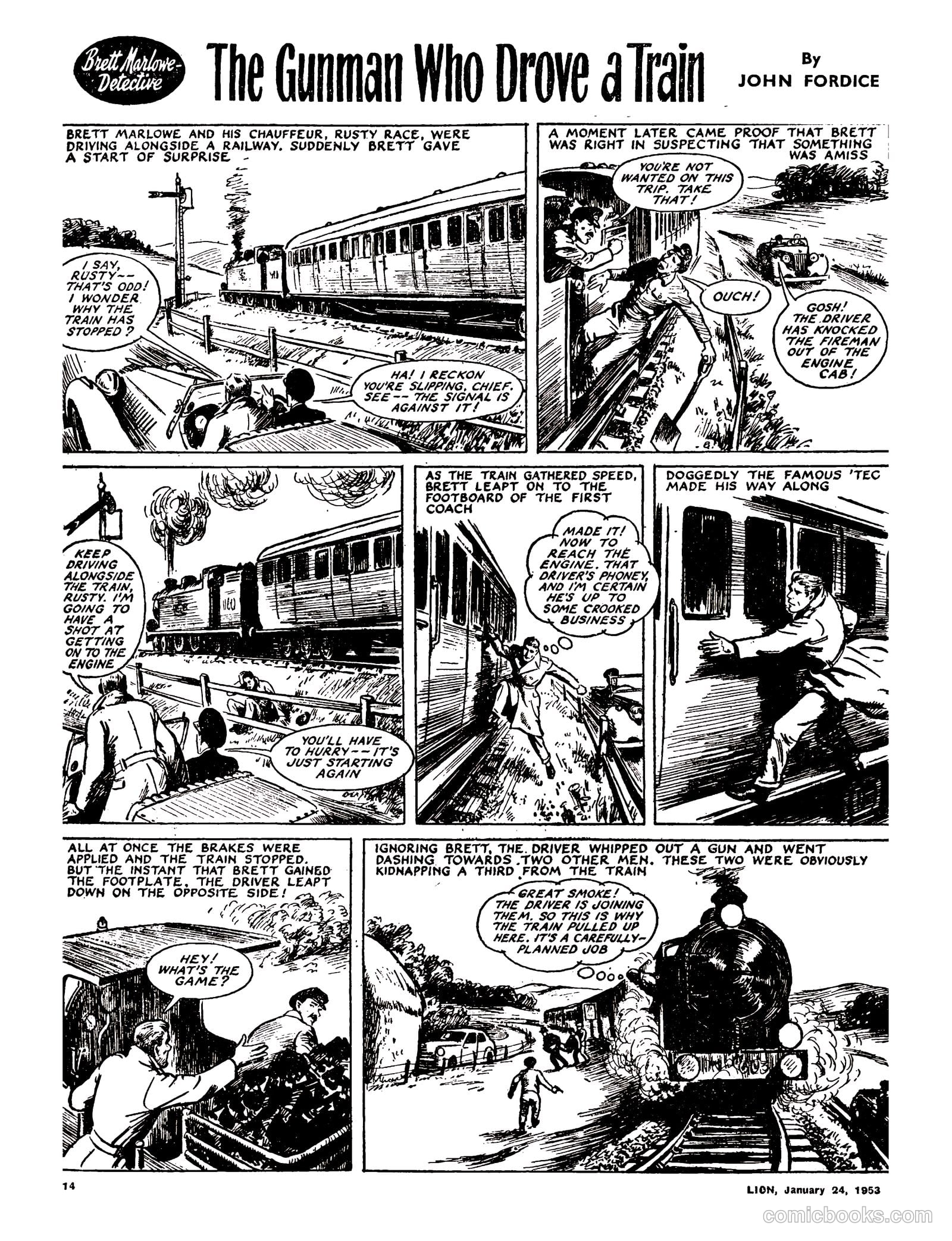 Lion #49 (1953) — page 14 of 20