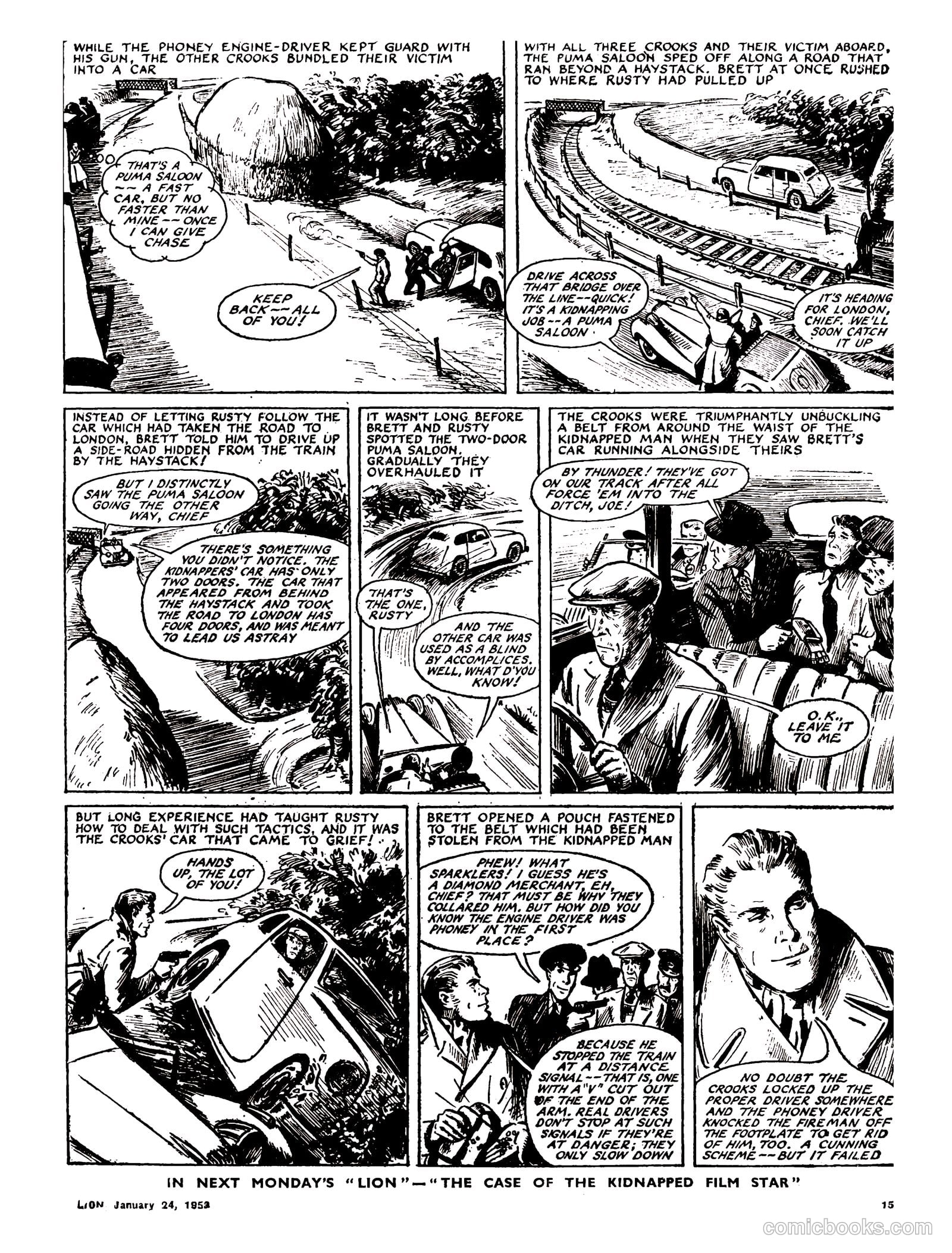 Lion #49 (1953) — page 15 of 20