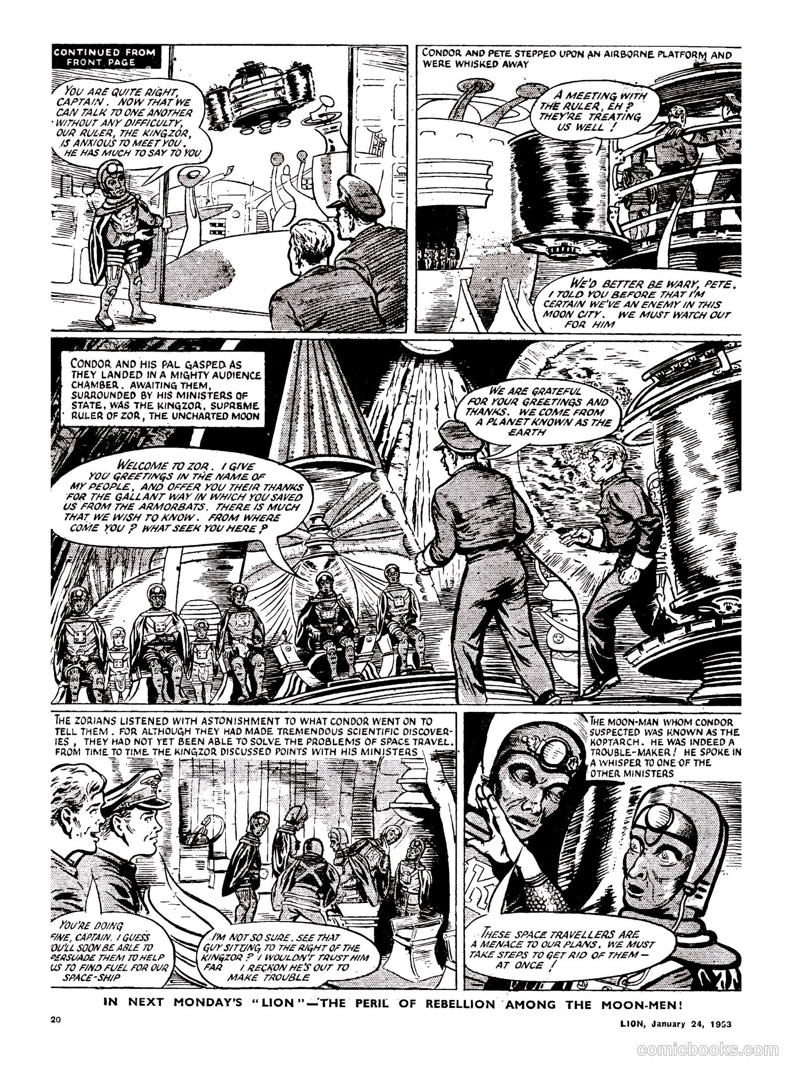 Lion #49 (1953) — page 20 of 20