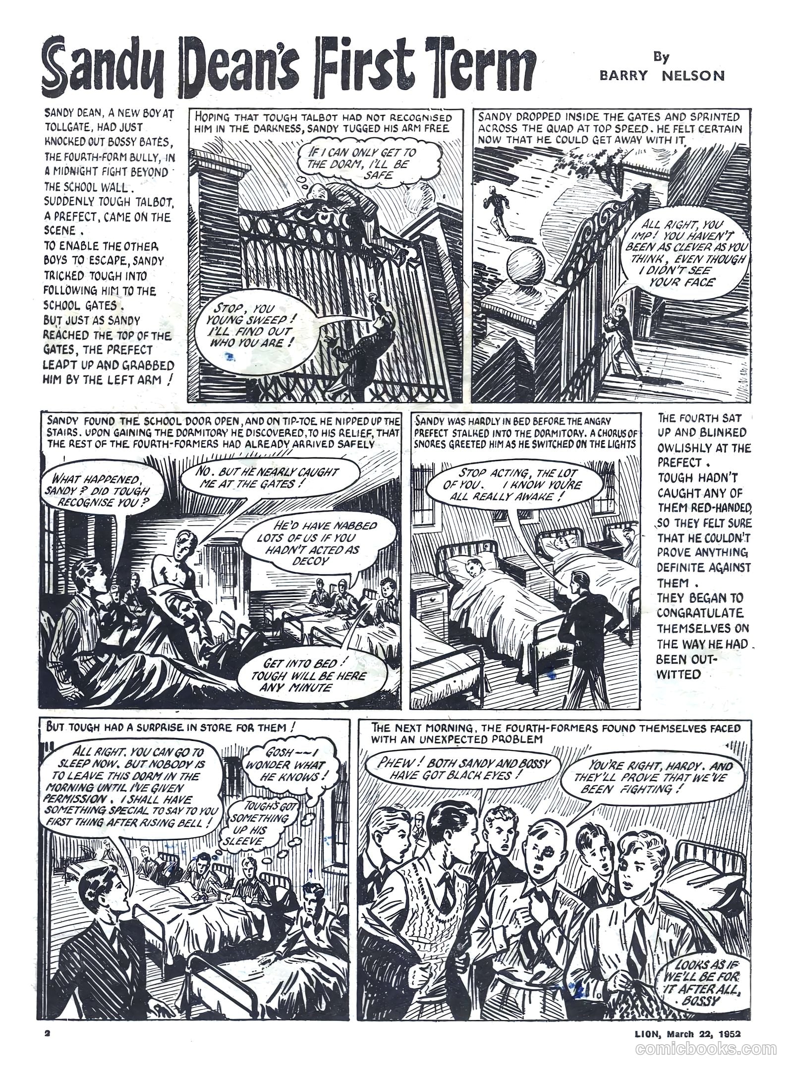 Lion #5 (1952) — page 2 of 20