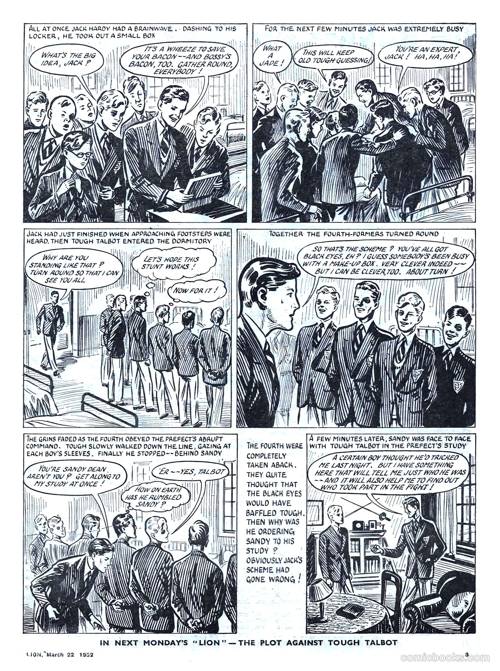 Lion #5 (1952) — page 3 of 20