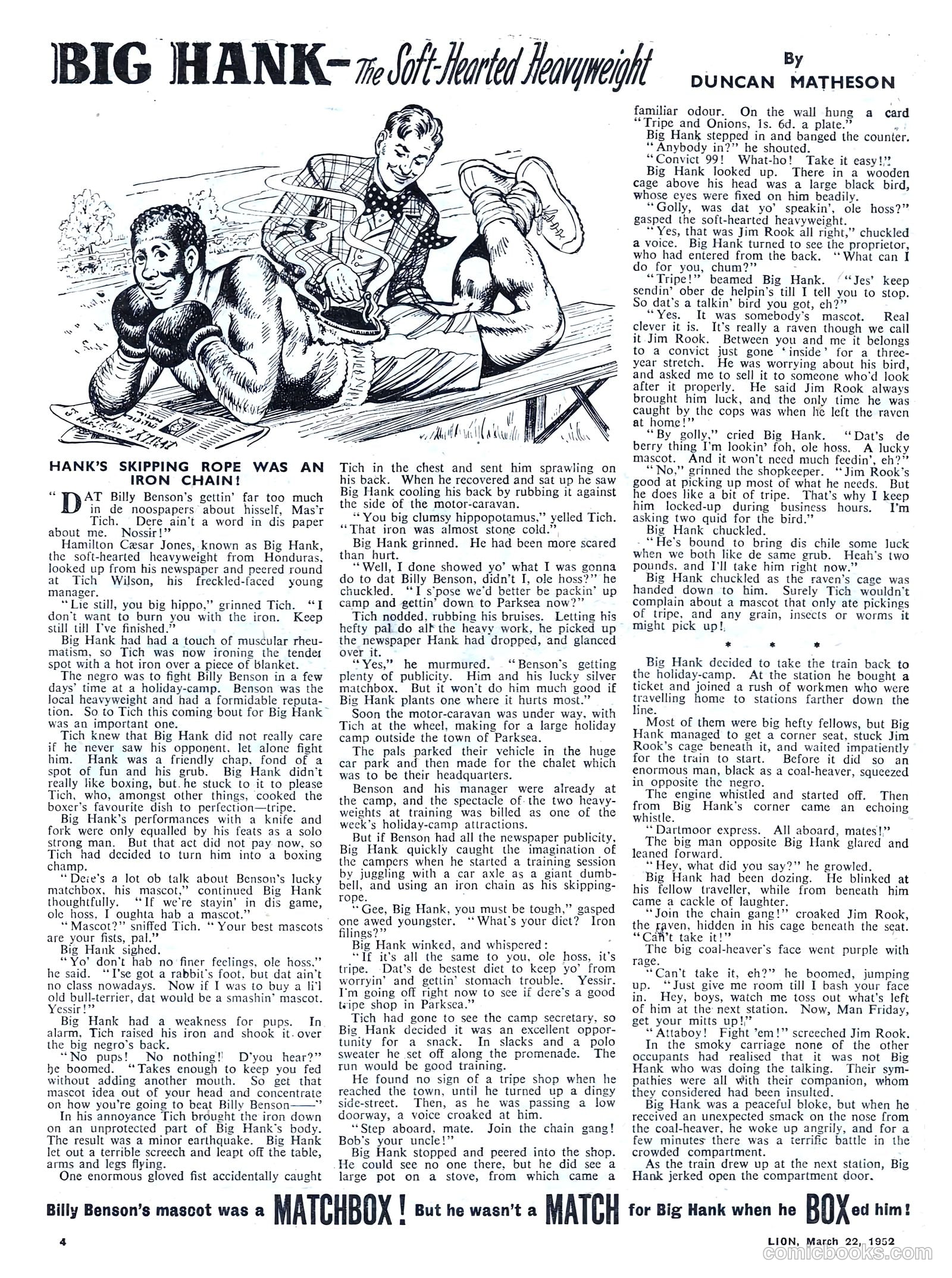Lion #5 (1952) — page 4 of 20