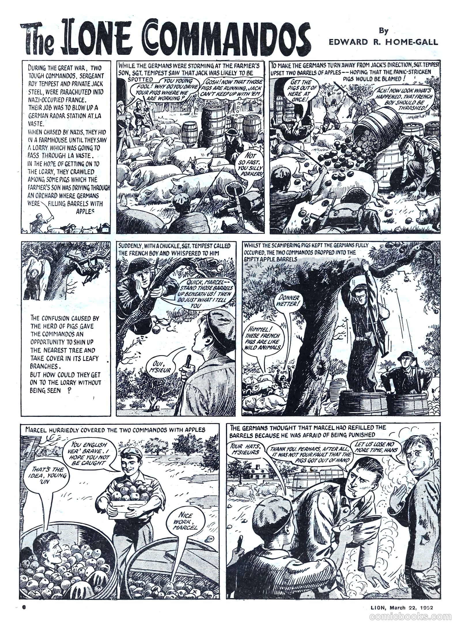 Lion #5 (1952) — page 6 of 20