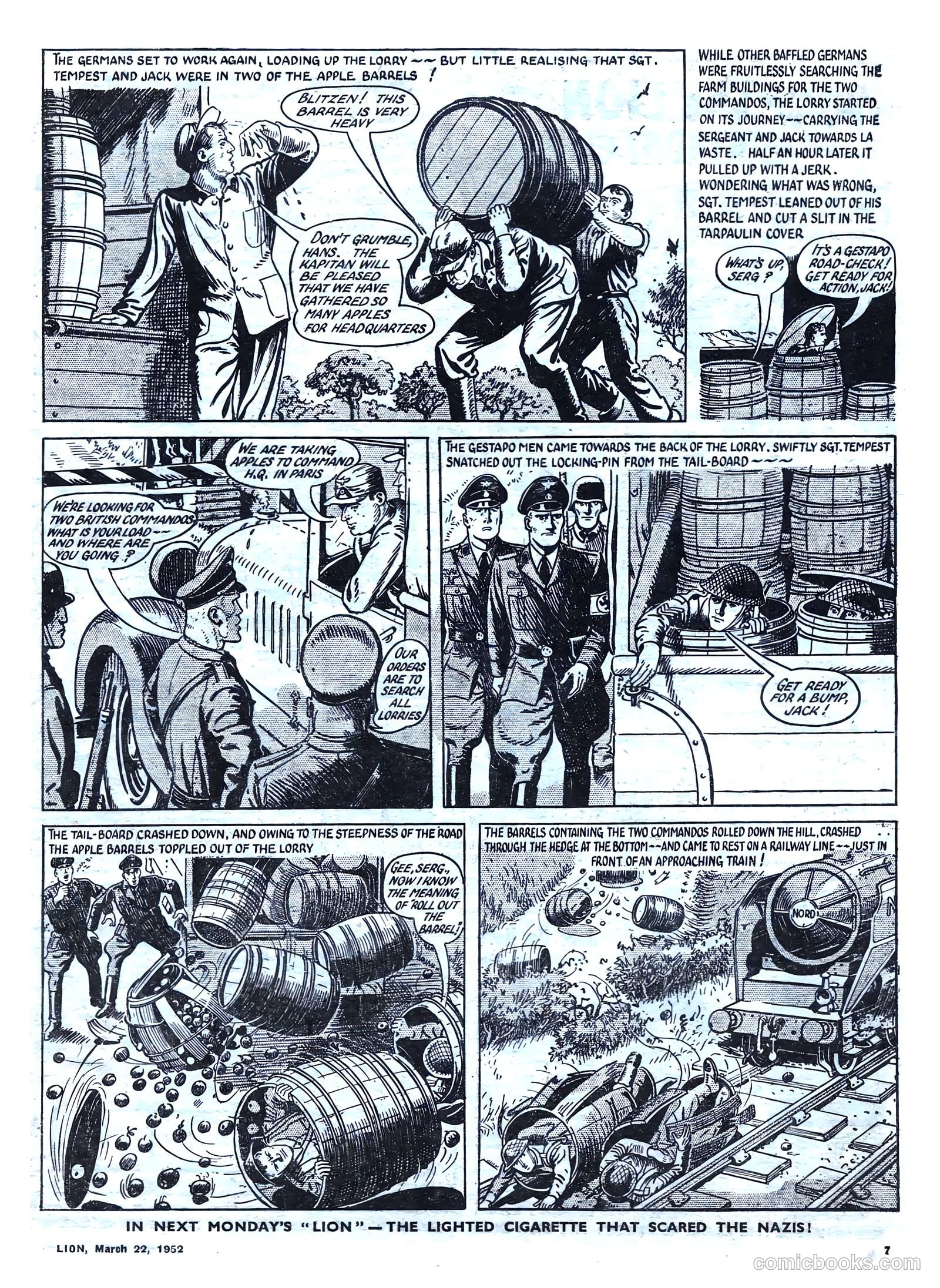 Lion #5 (1952) — page 7 of 20