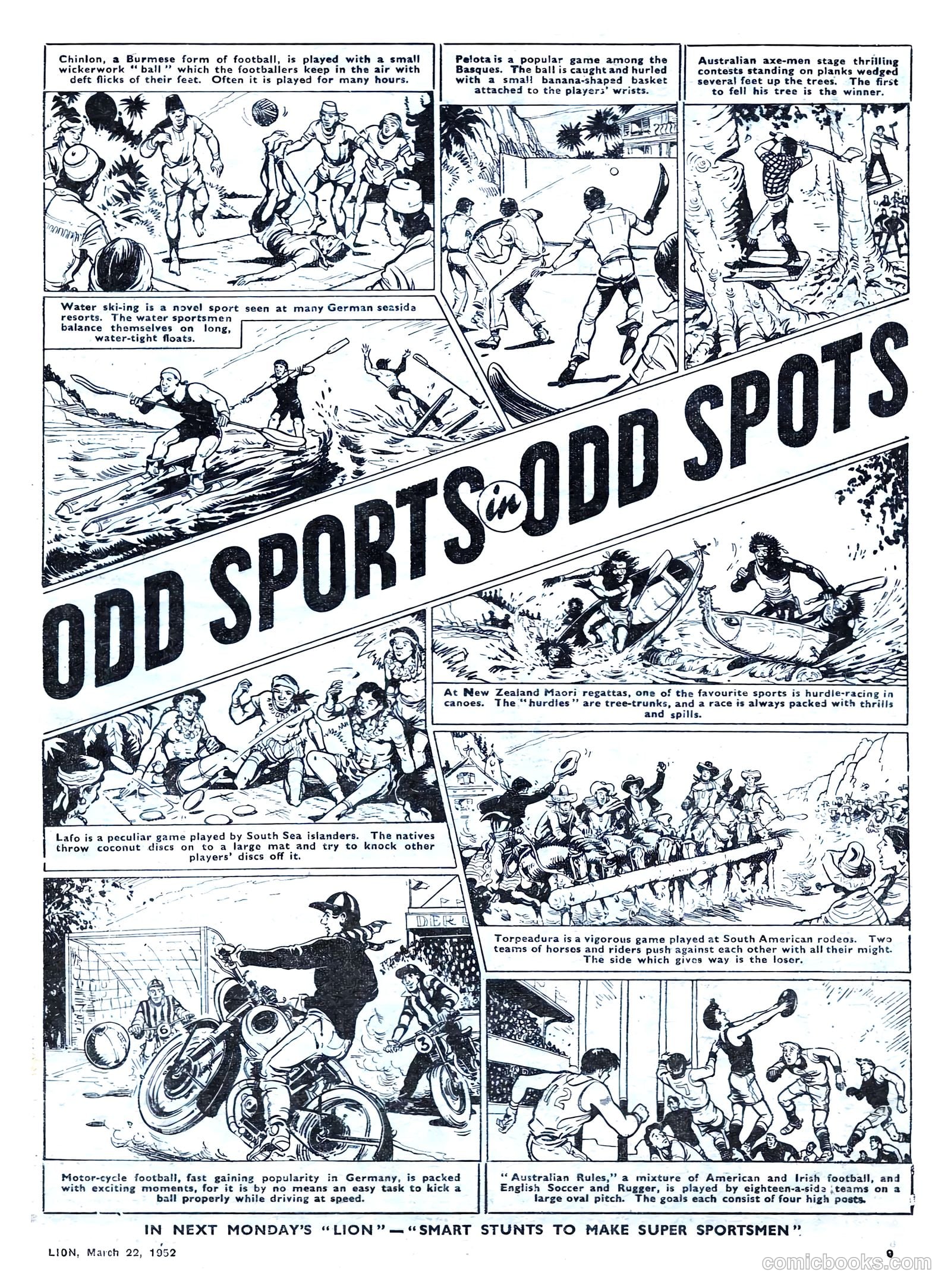 Lion #5 (1952) — page 9 of 20