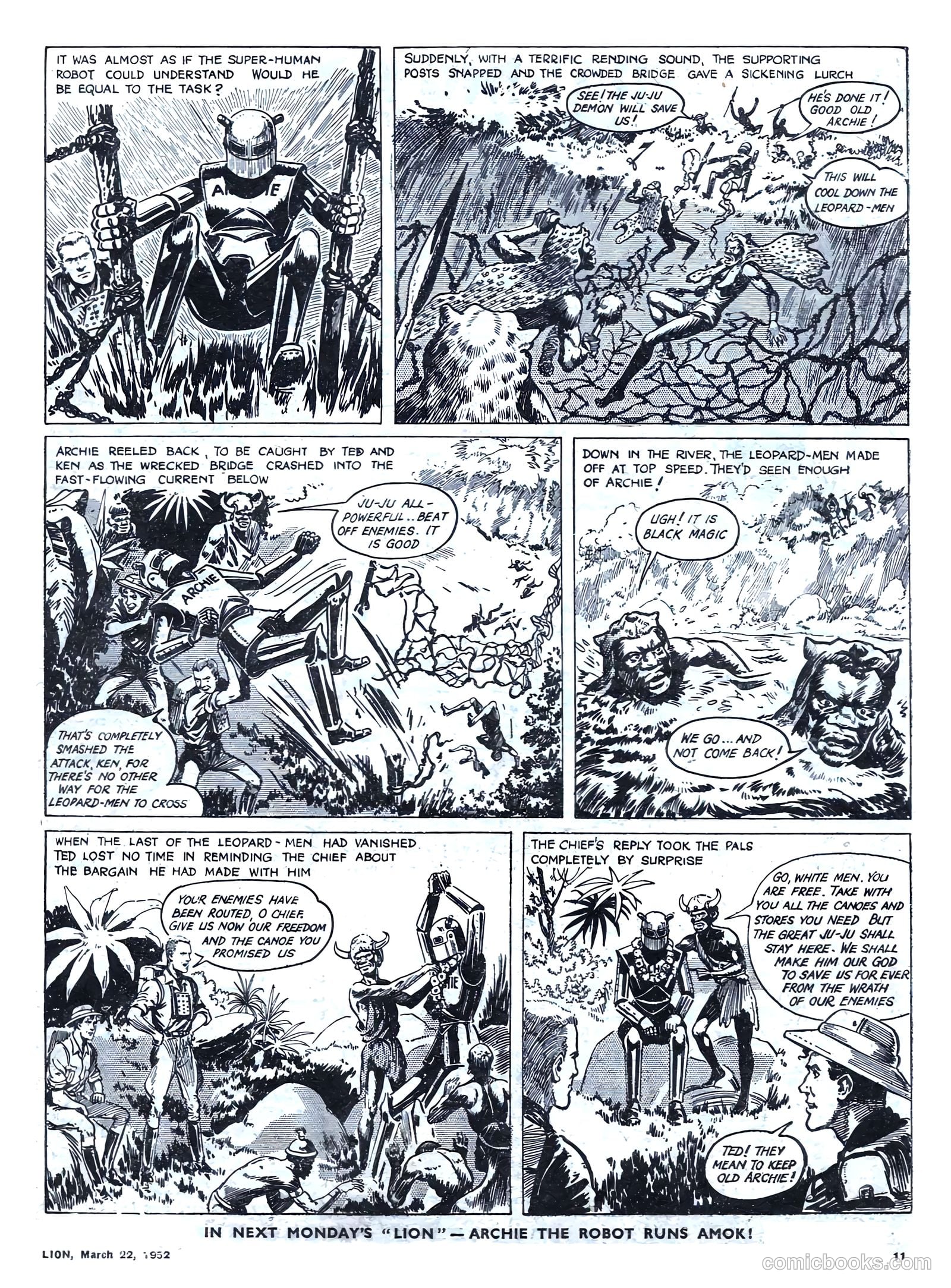 Lion #5 (1952) — page 11 of 20