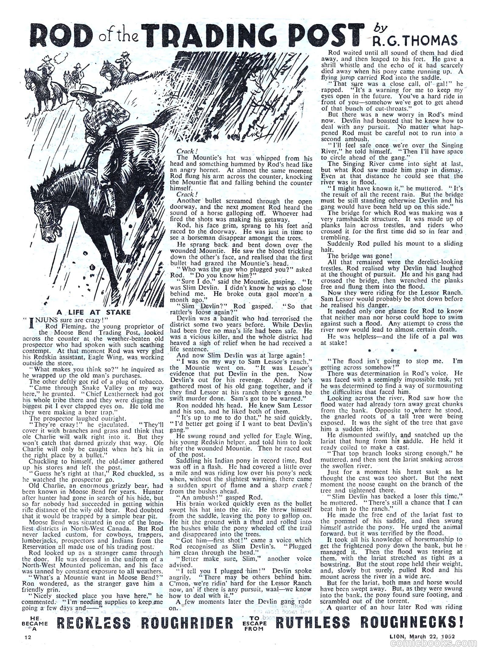 Lion #5 (1952) — page 12 of 20