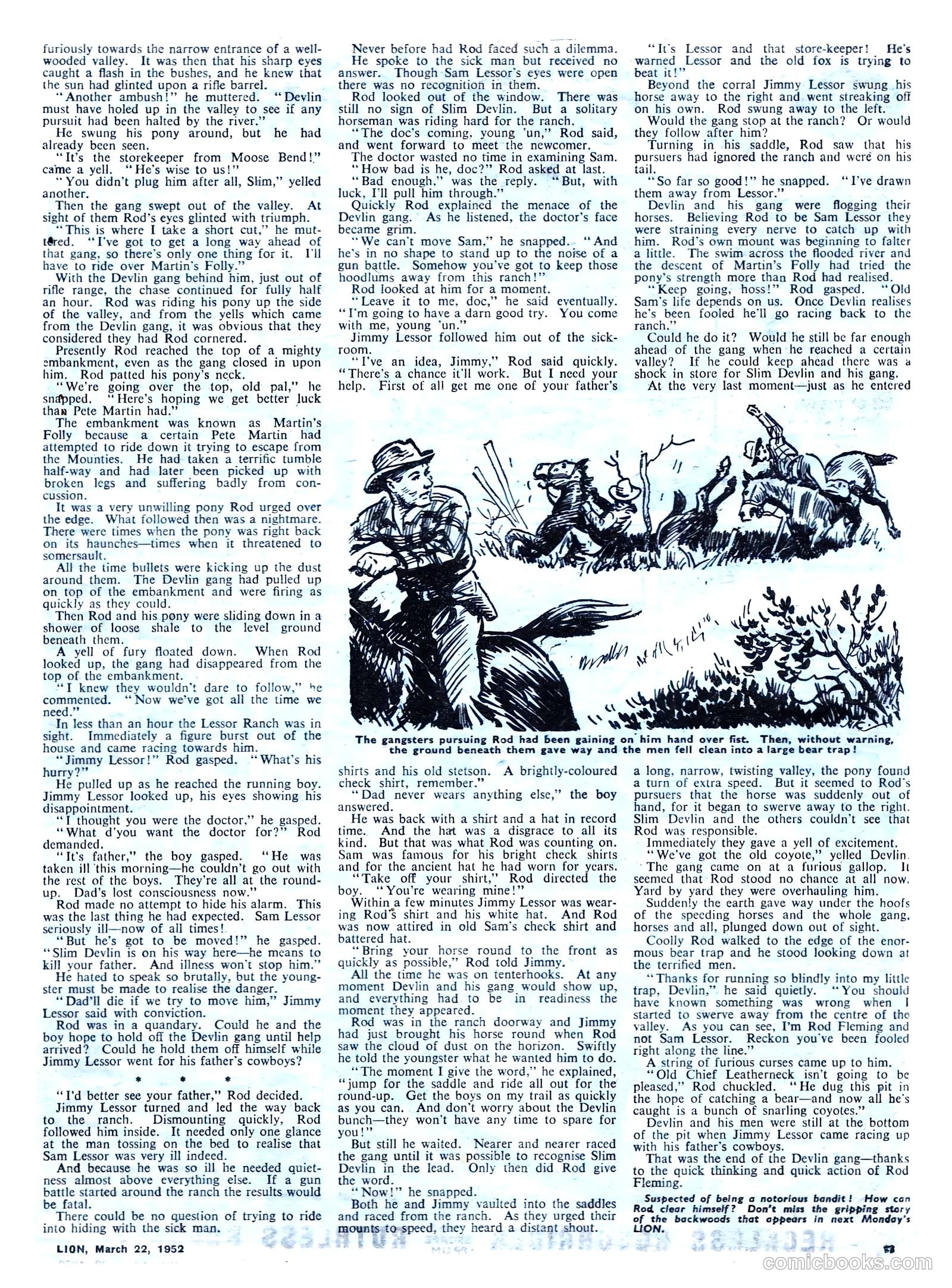 Lion #5 (1952) — page 13 of 20
