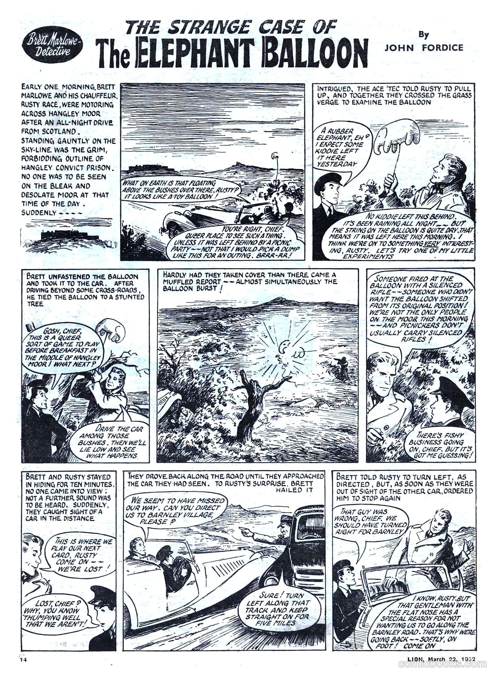 Lion #5 (1952) — page 14 of 20