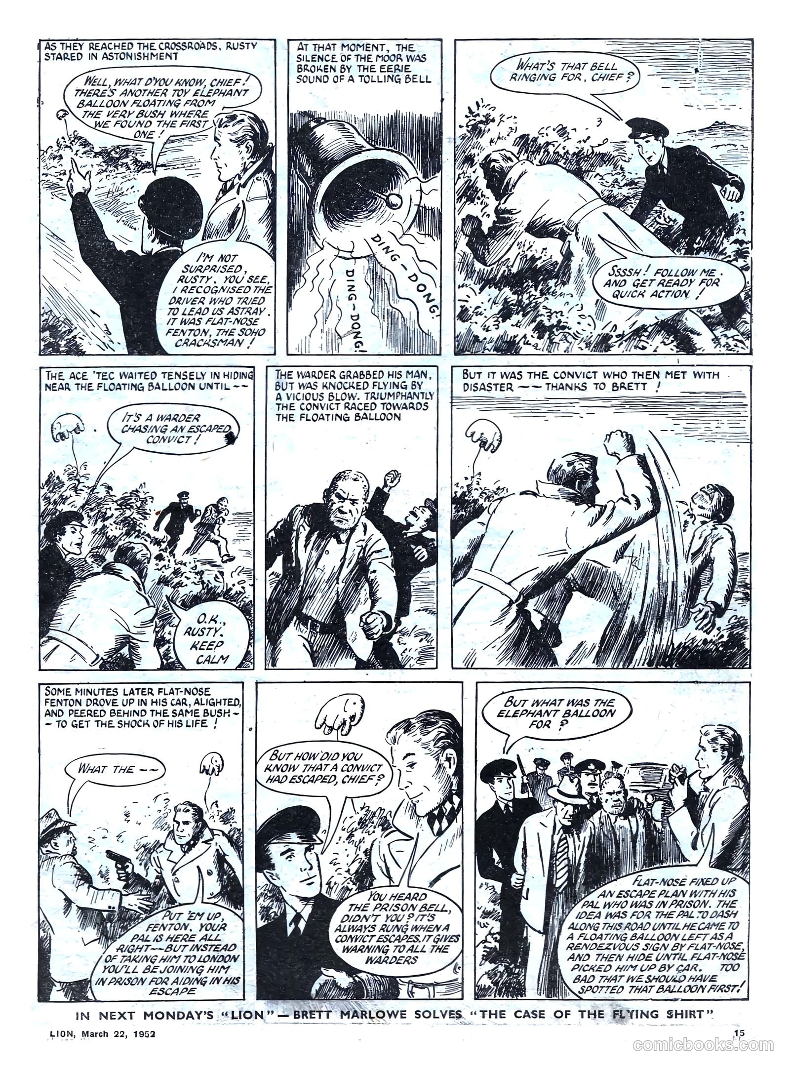 Lion #5 (1952) — page 15 of 20