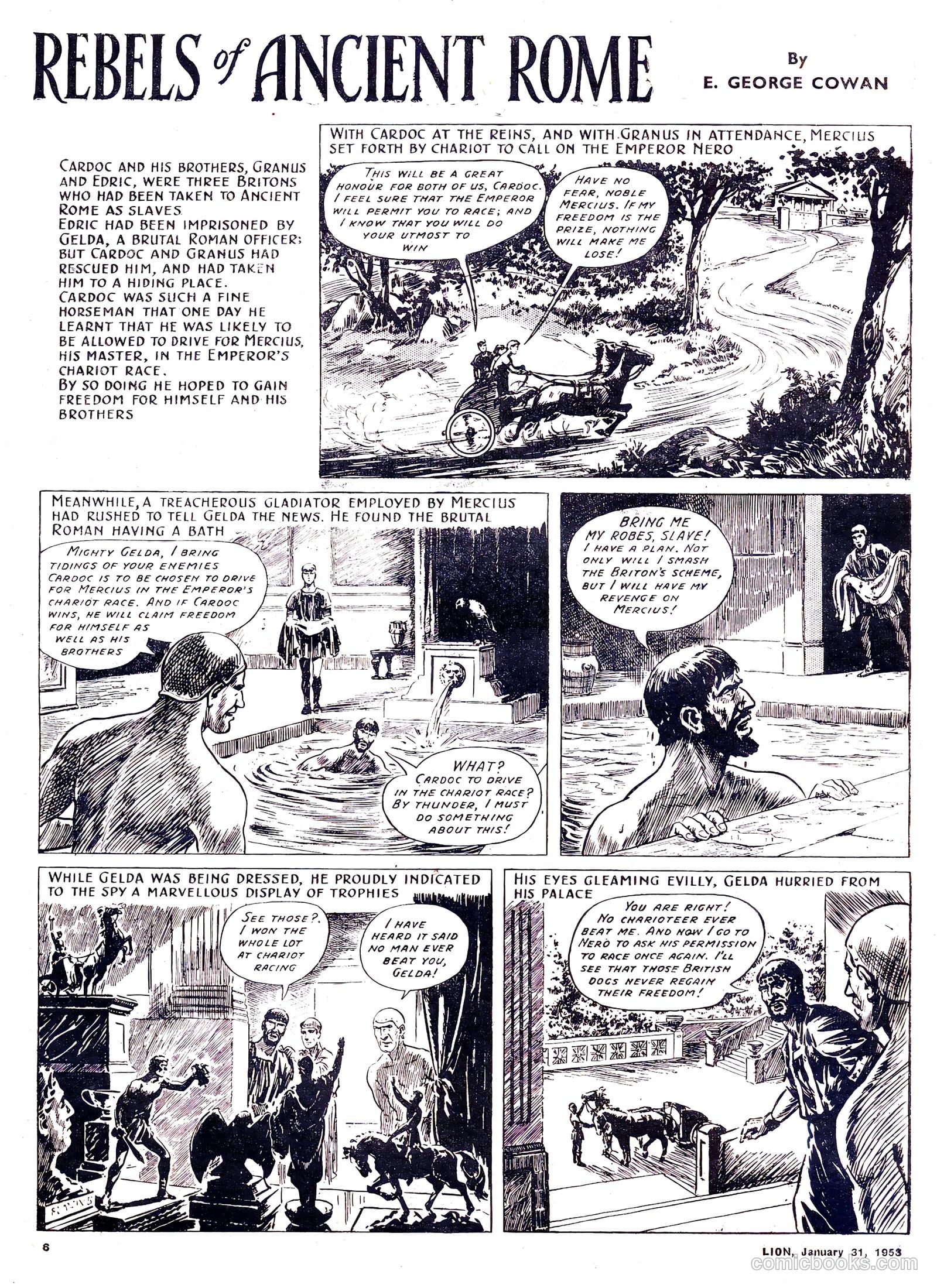 Lion #50 (1953) — page 6 of 20