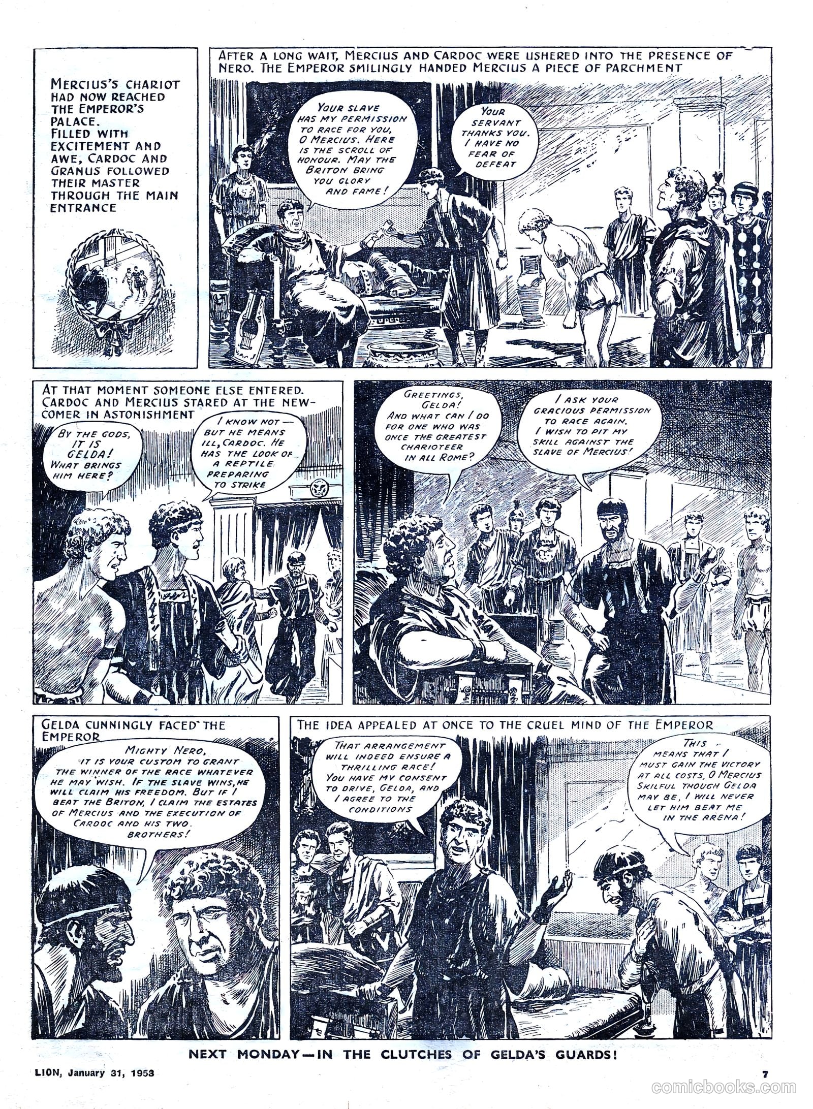Lion #50 (1953) — page 7 of 20