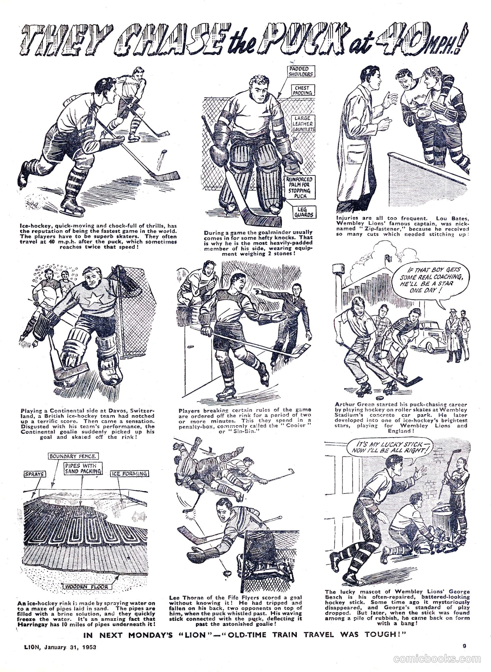 Lion #50 (1953) — page 9 of 20