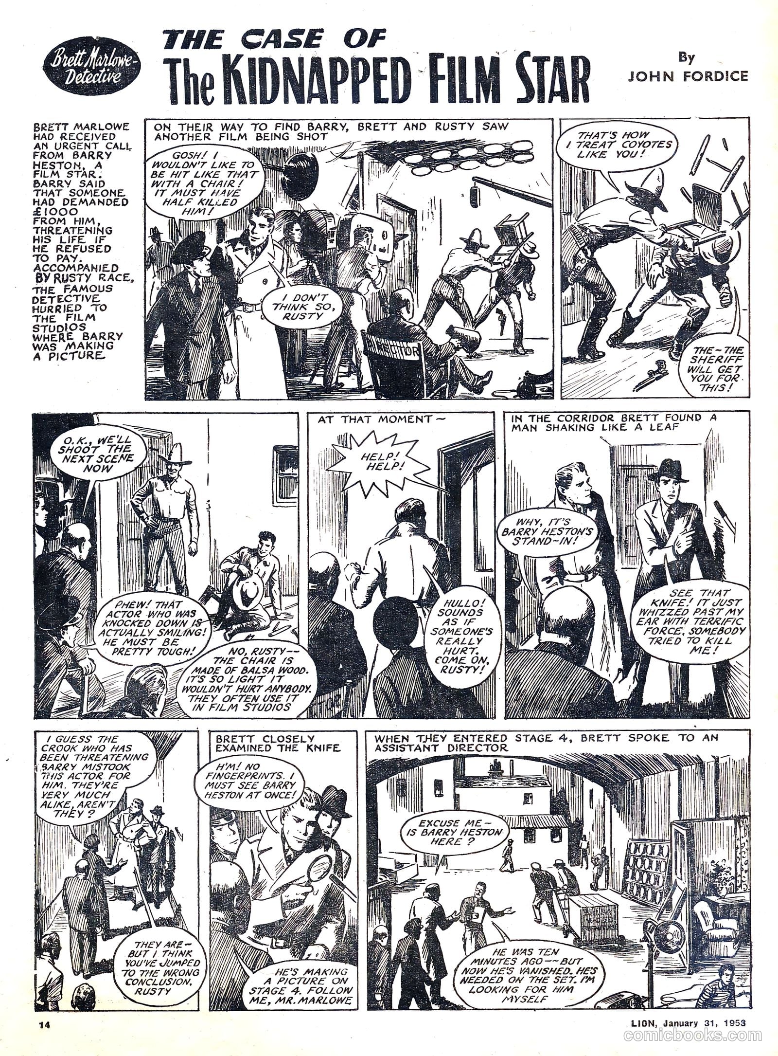Lion #50 (1953) — page 14 of 20