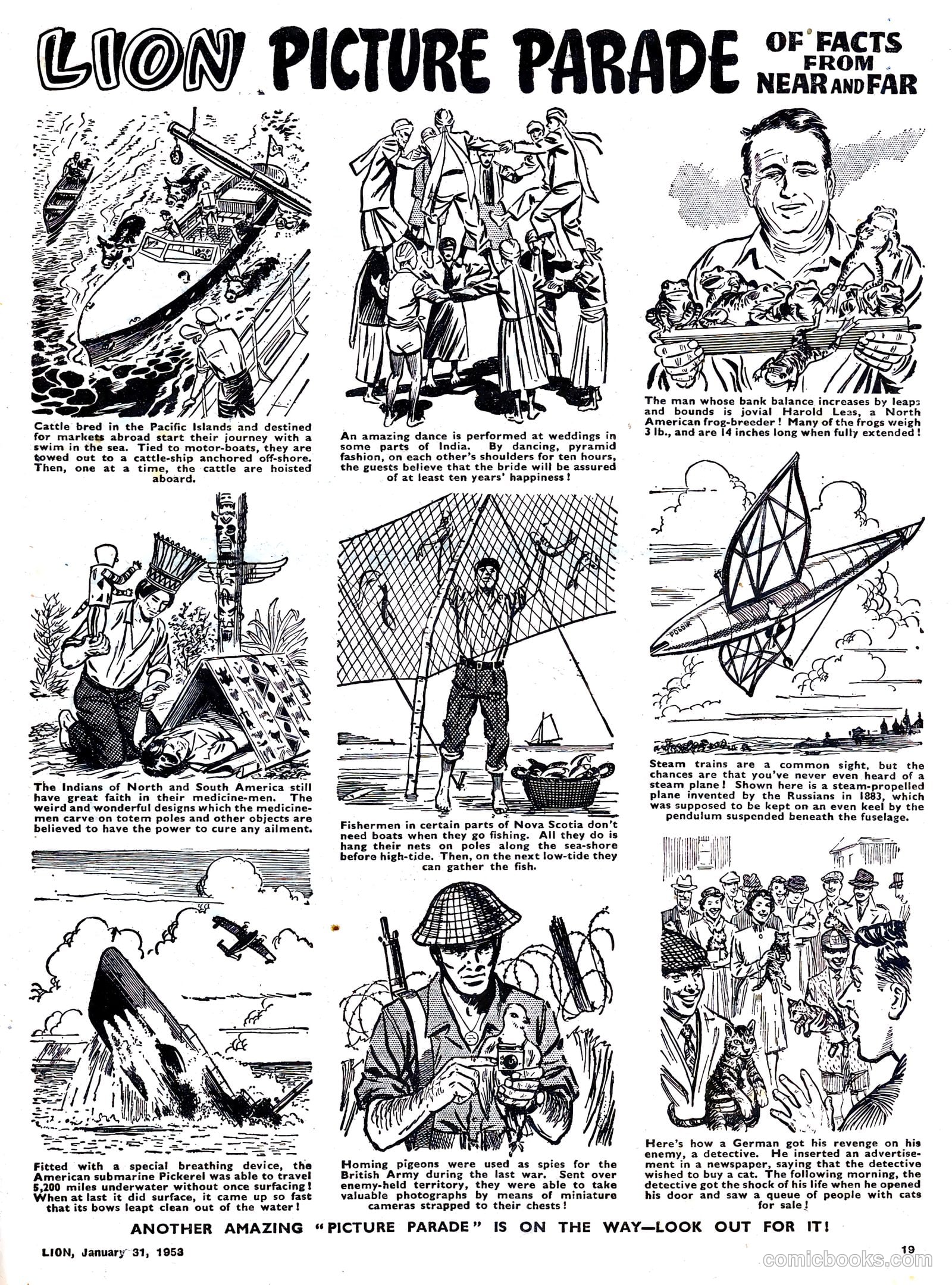Lion #50 (1953) — page 19 of 20