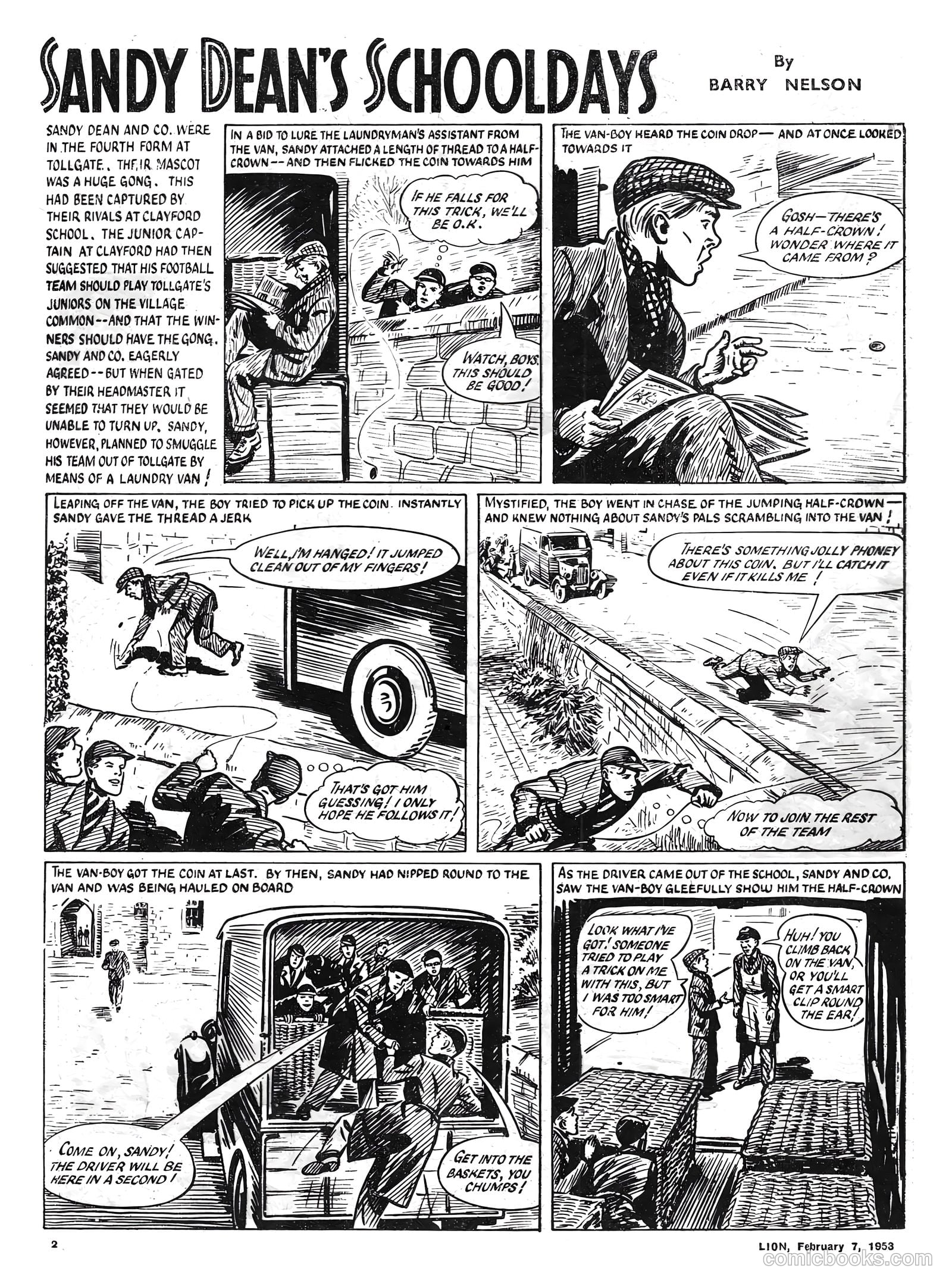 Lion #51 (1953) — page 2 of 20
