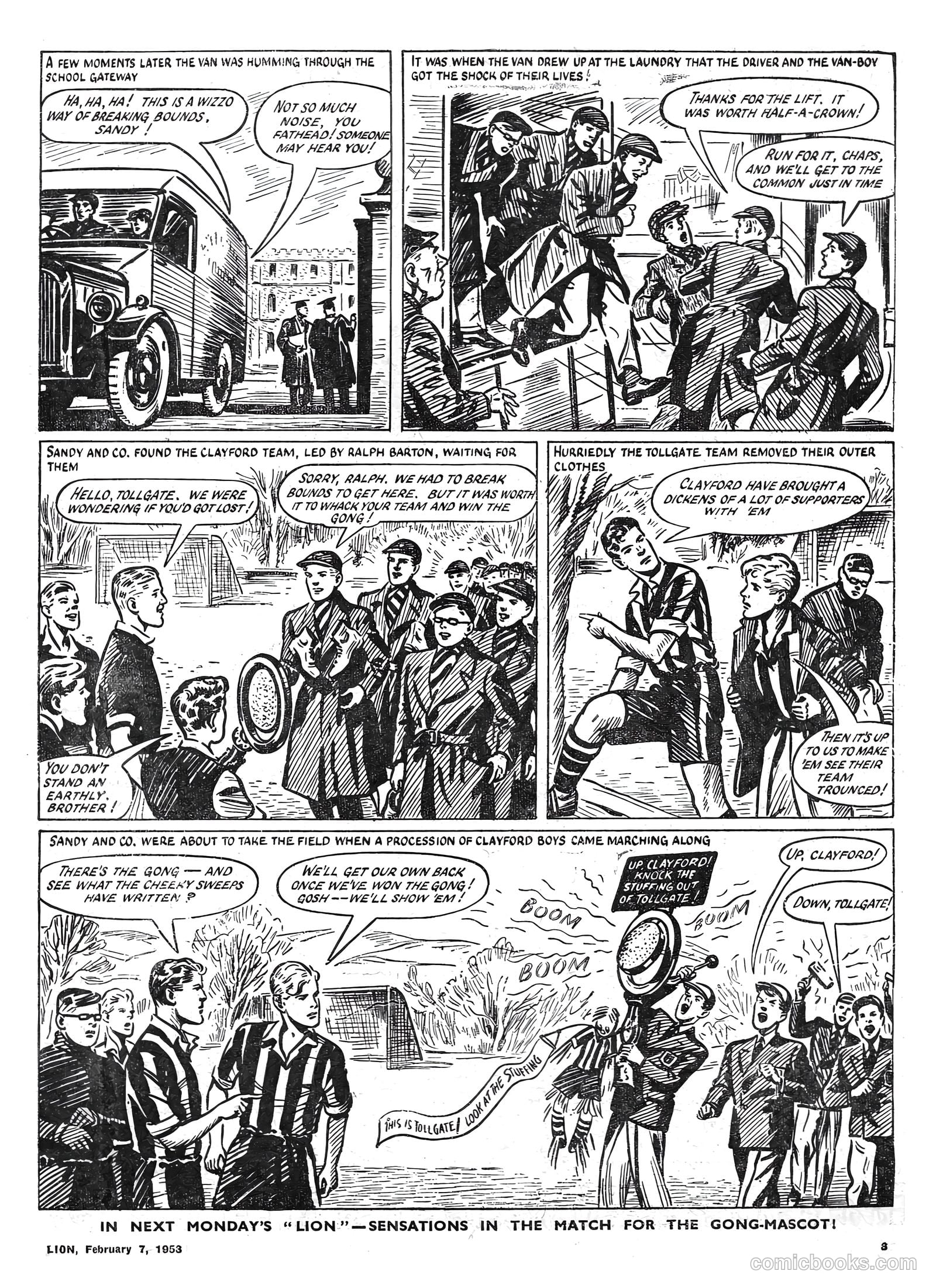 Lion #51 (1953) — page 3 of 20