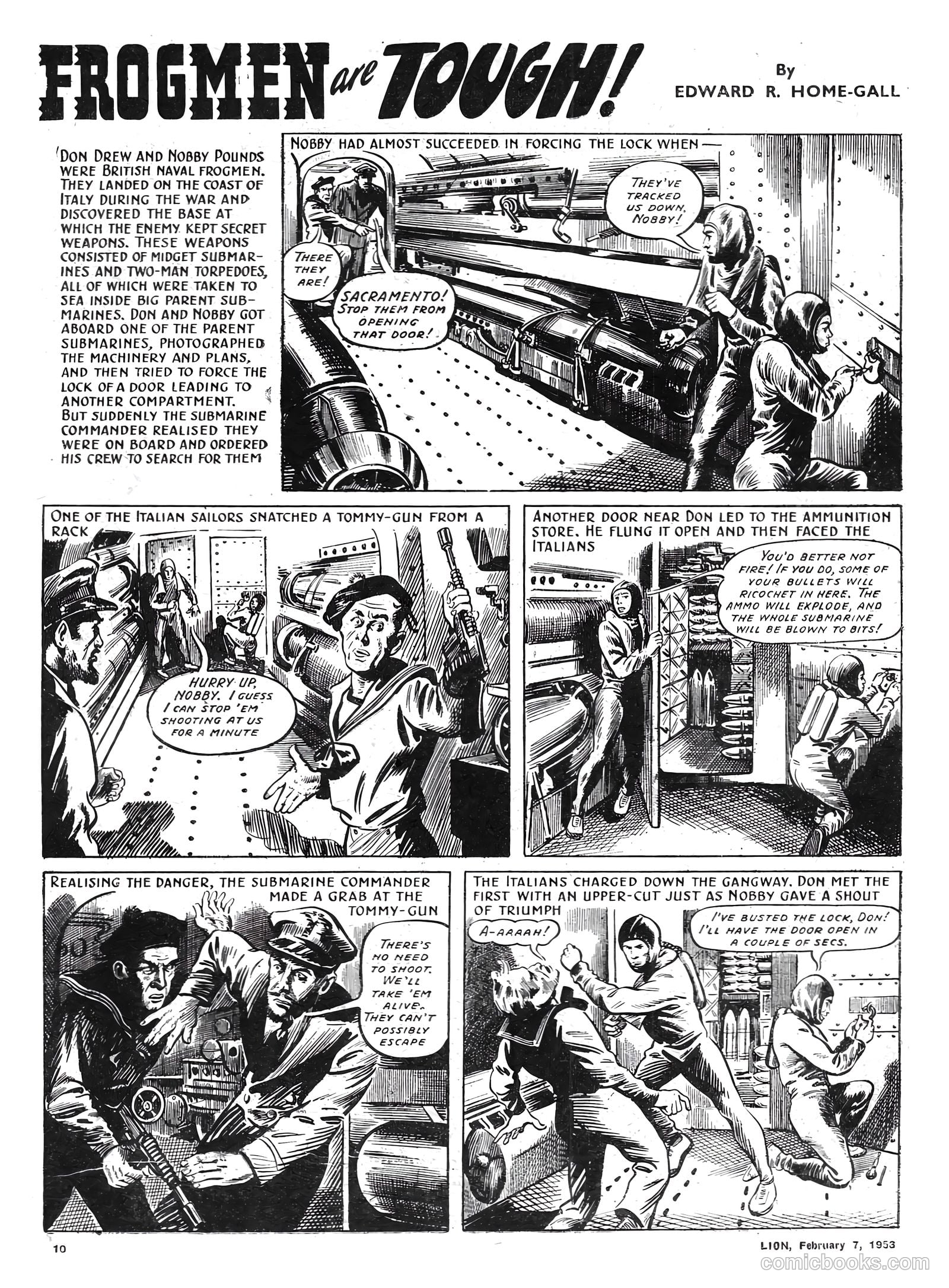 Lion #51 (1953) — page 10 of 20