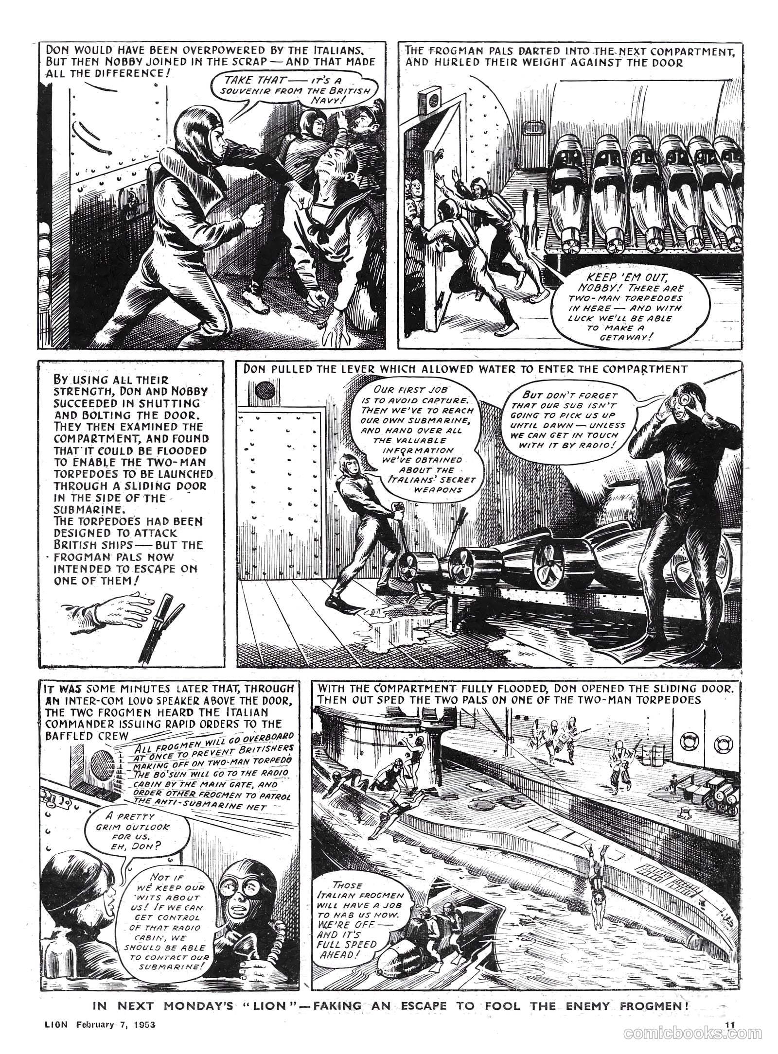 Lion #51 (1953) — page 11 of 20