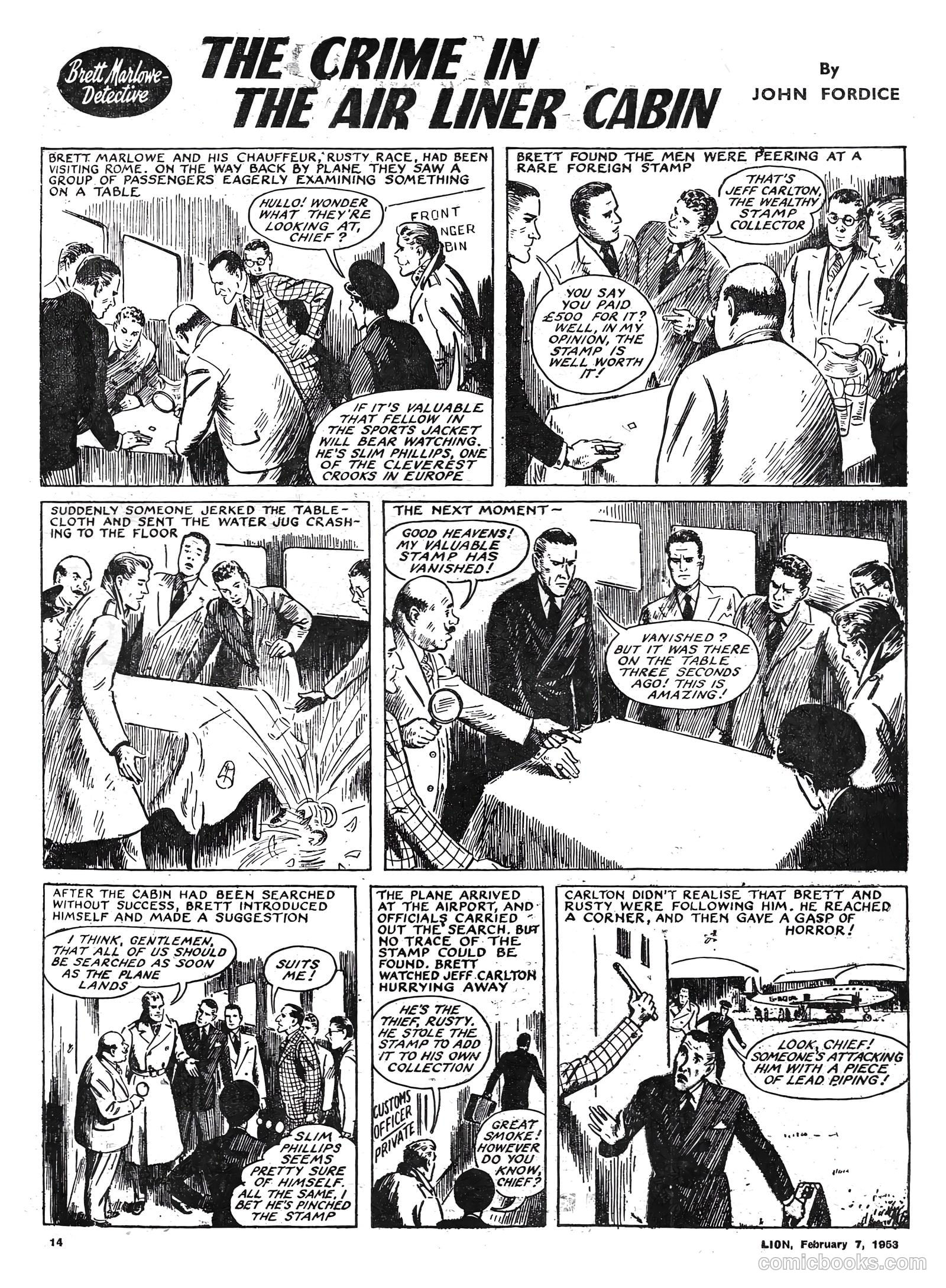 Lion #51 (1953) — page 14 of 20
