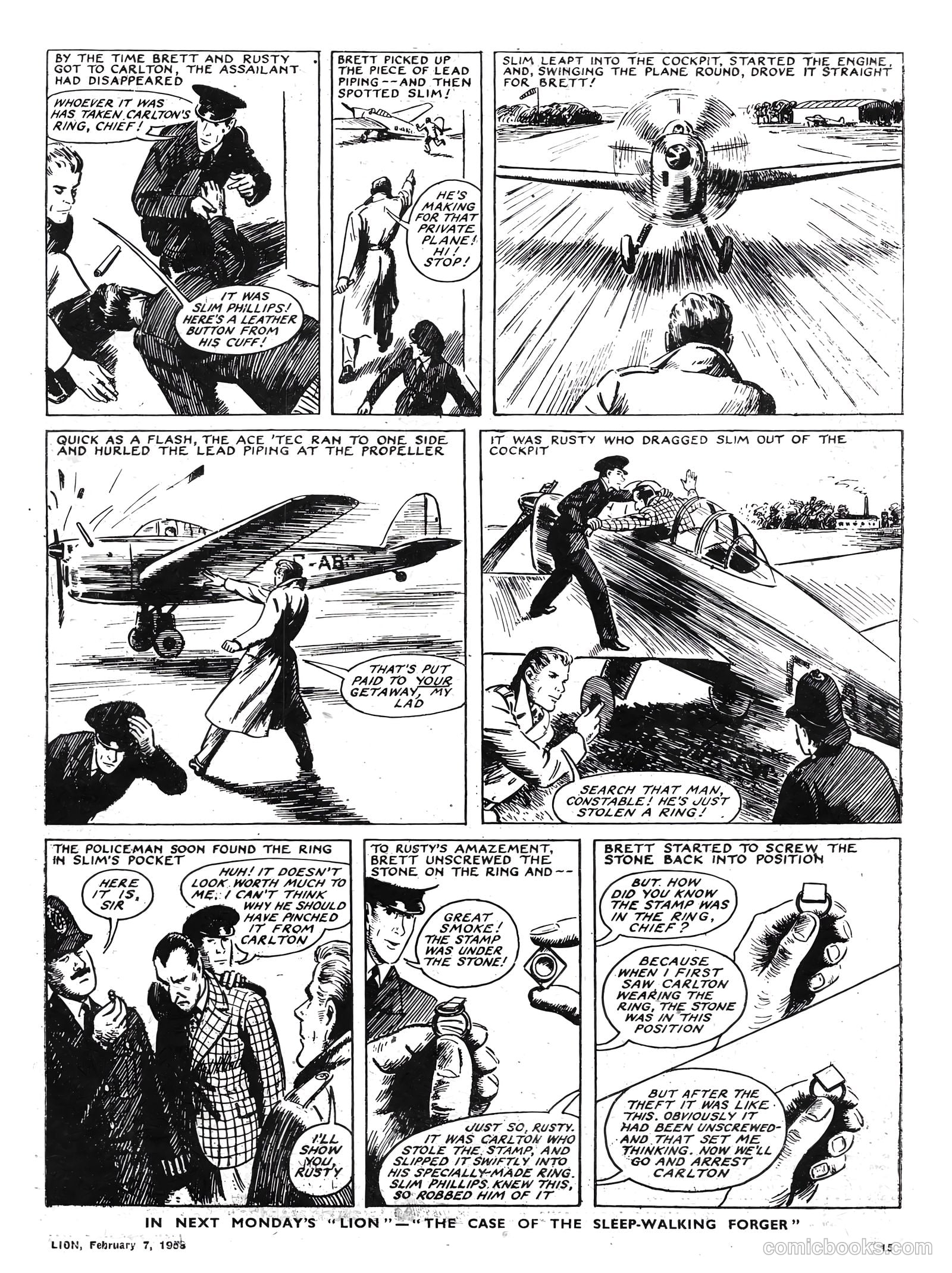 Lion #51 (1953) — page 15 of 20