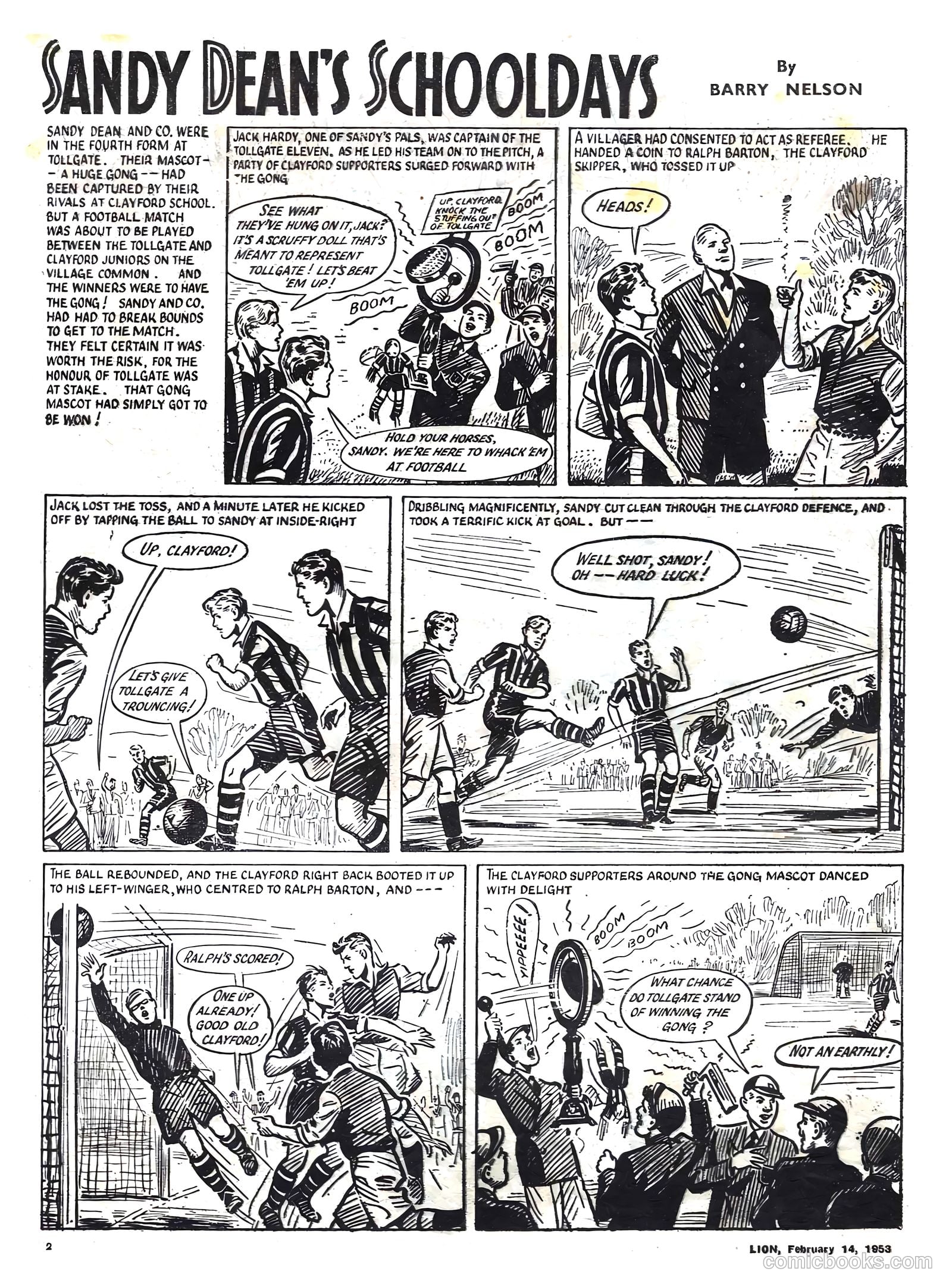 Lion #52 (1953) — page 2 of 20