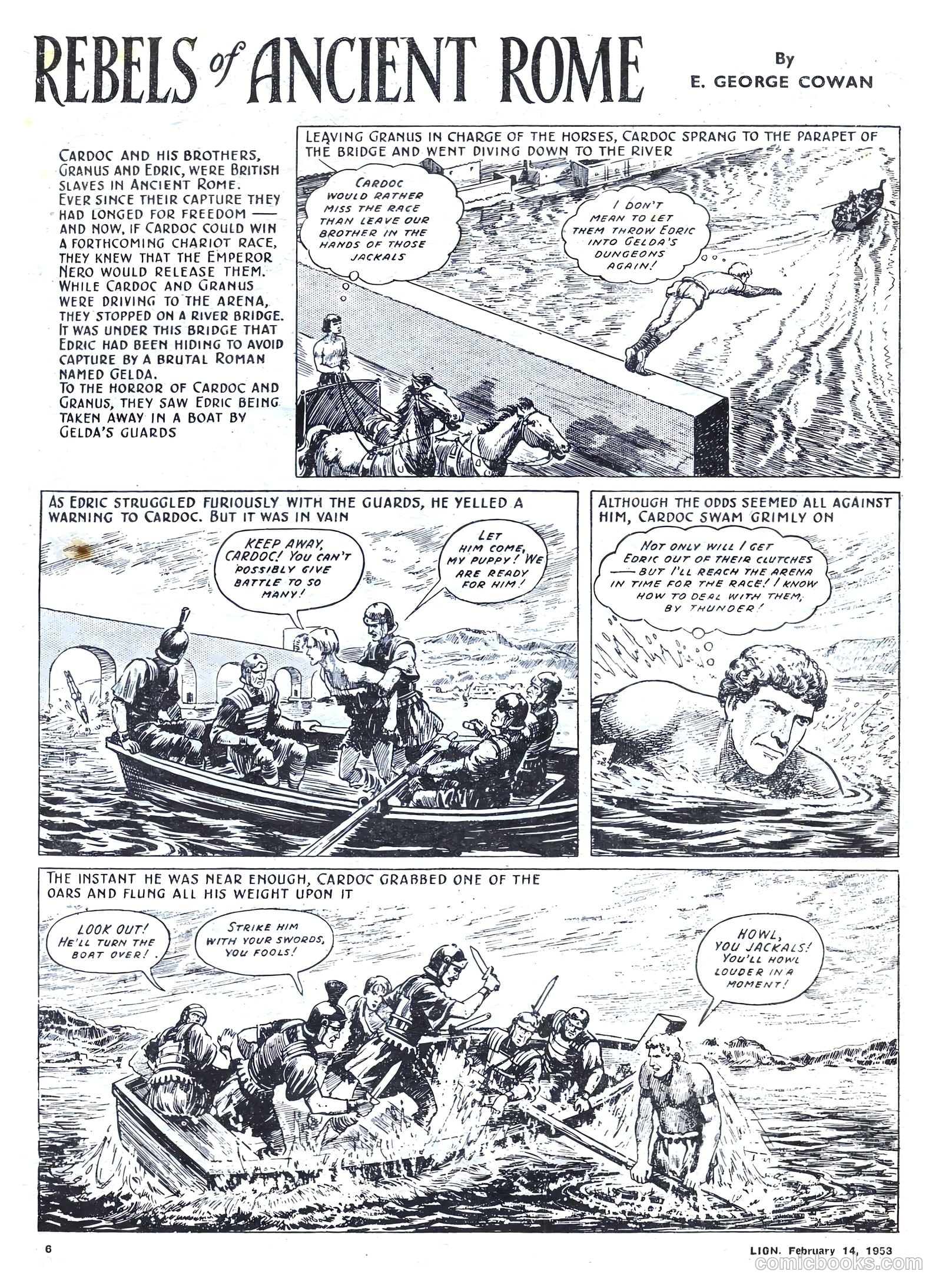 Lion #52 (1953) — page 6 of 20