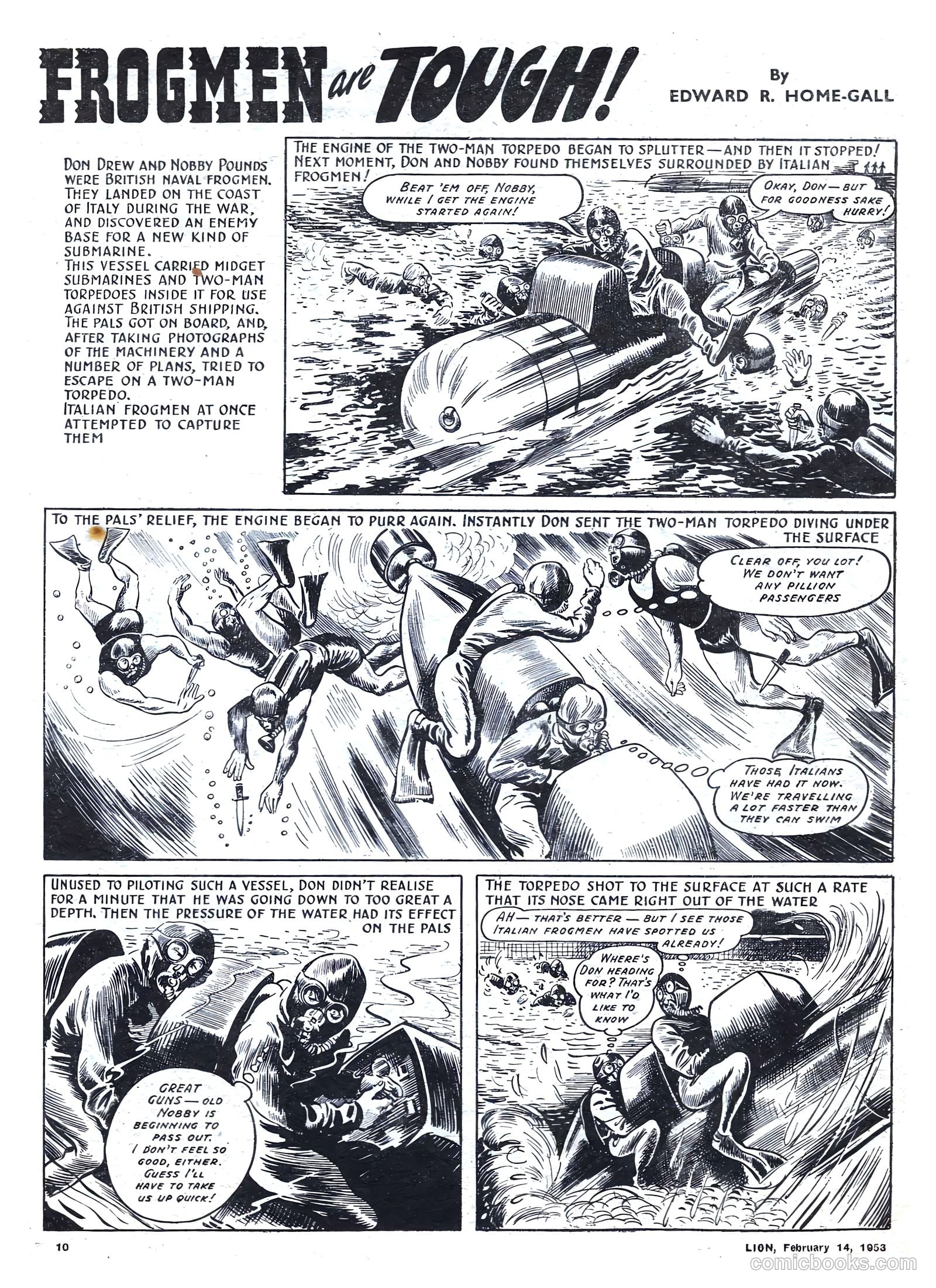 Lion #52 (1953) — page 10 of 20