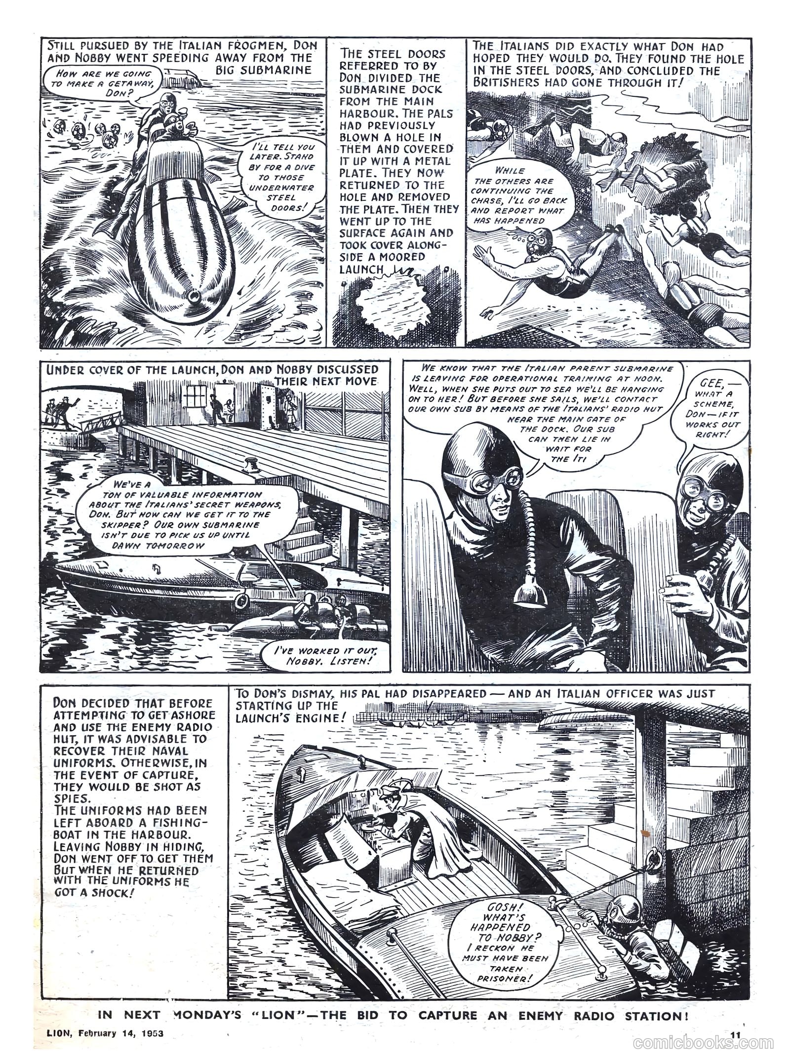Lion #52 (1953) — page 11 of 20
