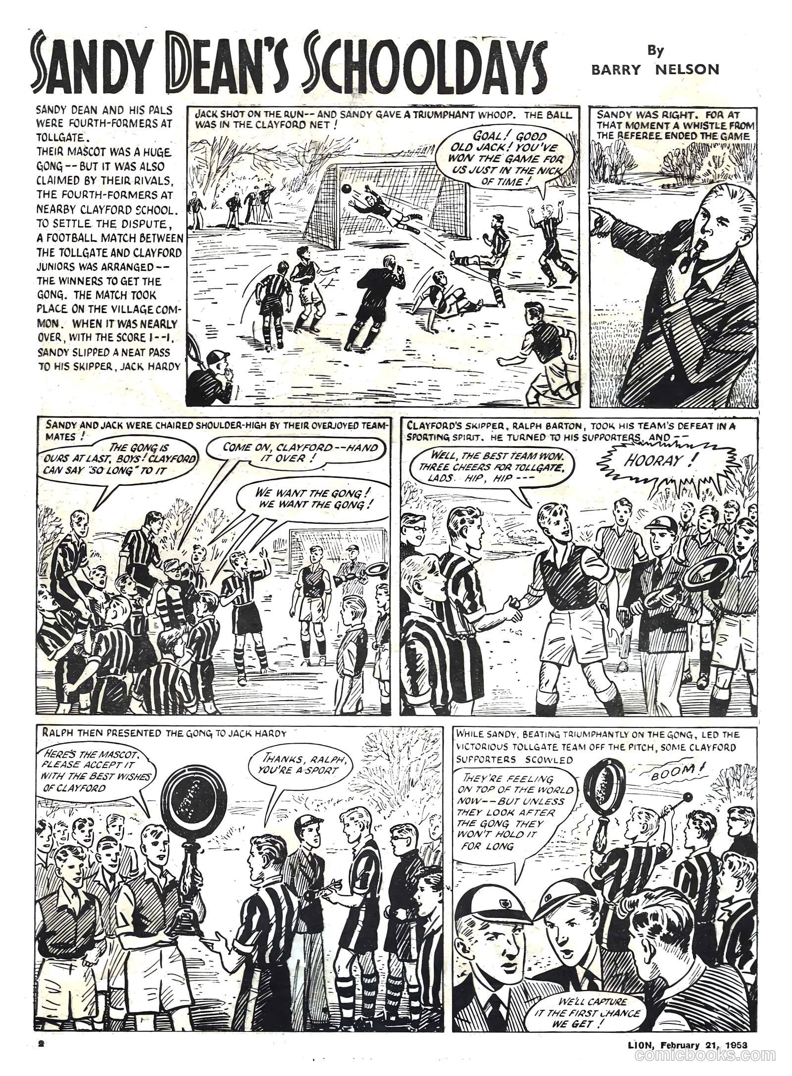 Lion #53 (1953) — page 2 of 20