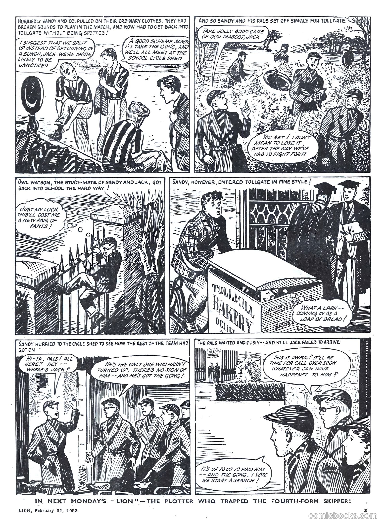 Lion #53 (1953) — page 3 of 20