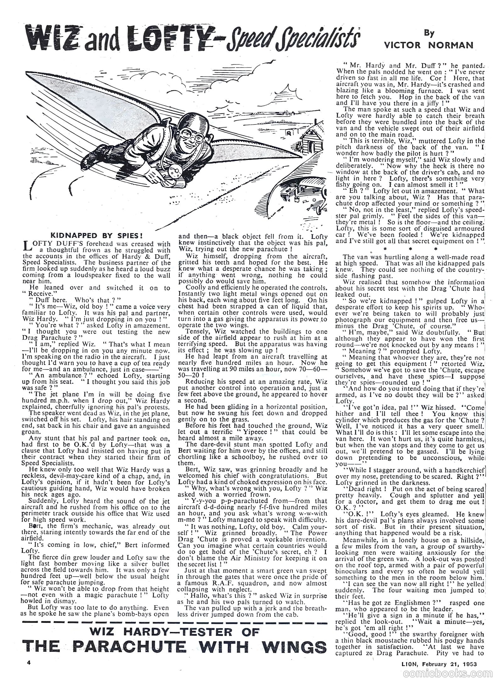 Lion #53 (1953) — page 4 of 20