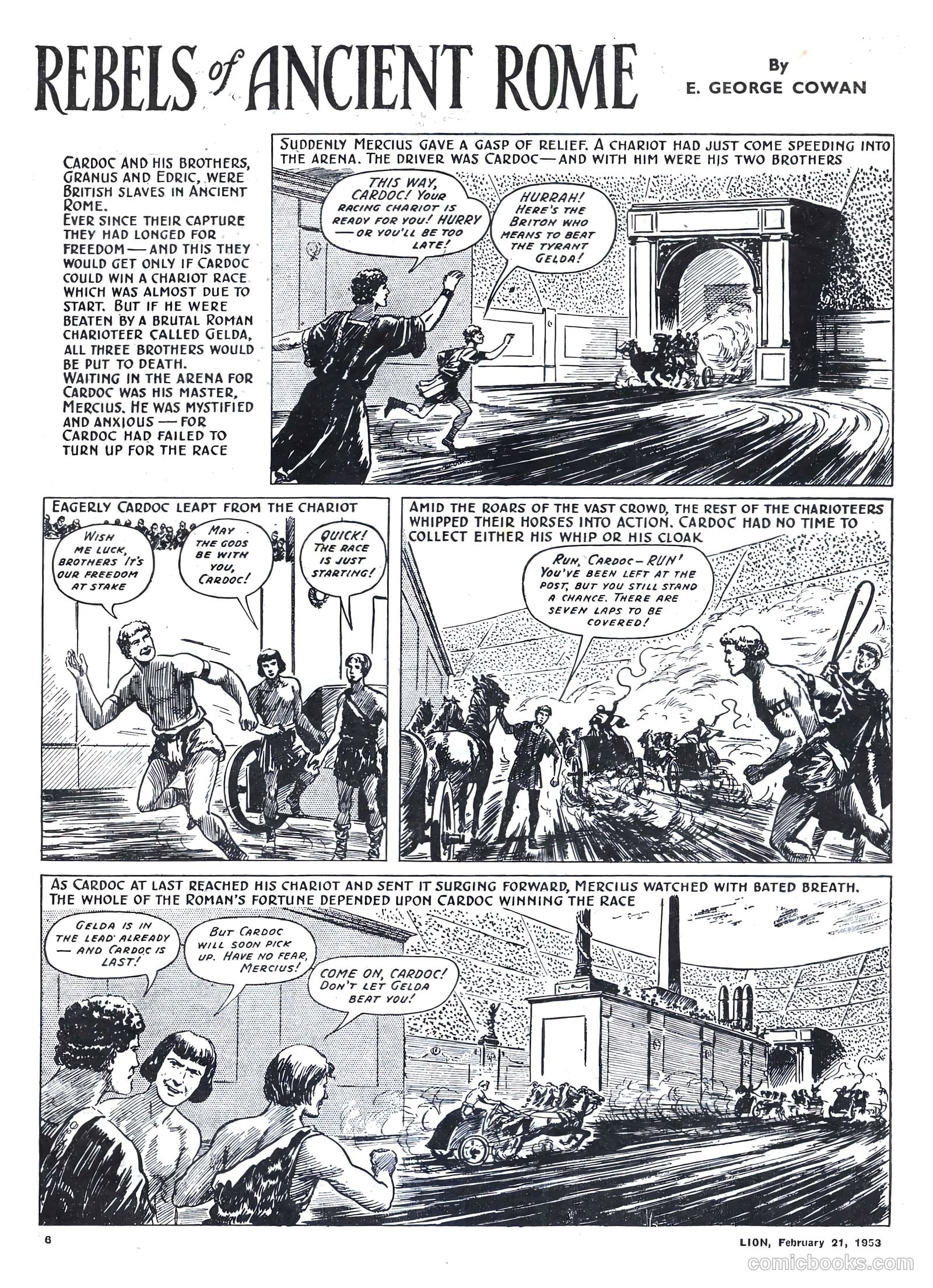 Lion #53 (1953) — page 6 of 20