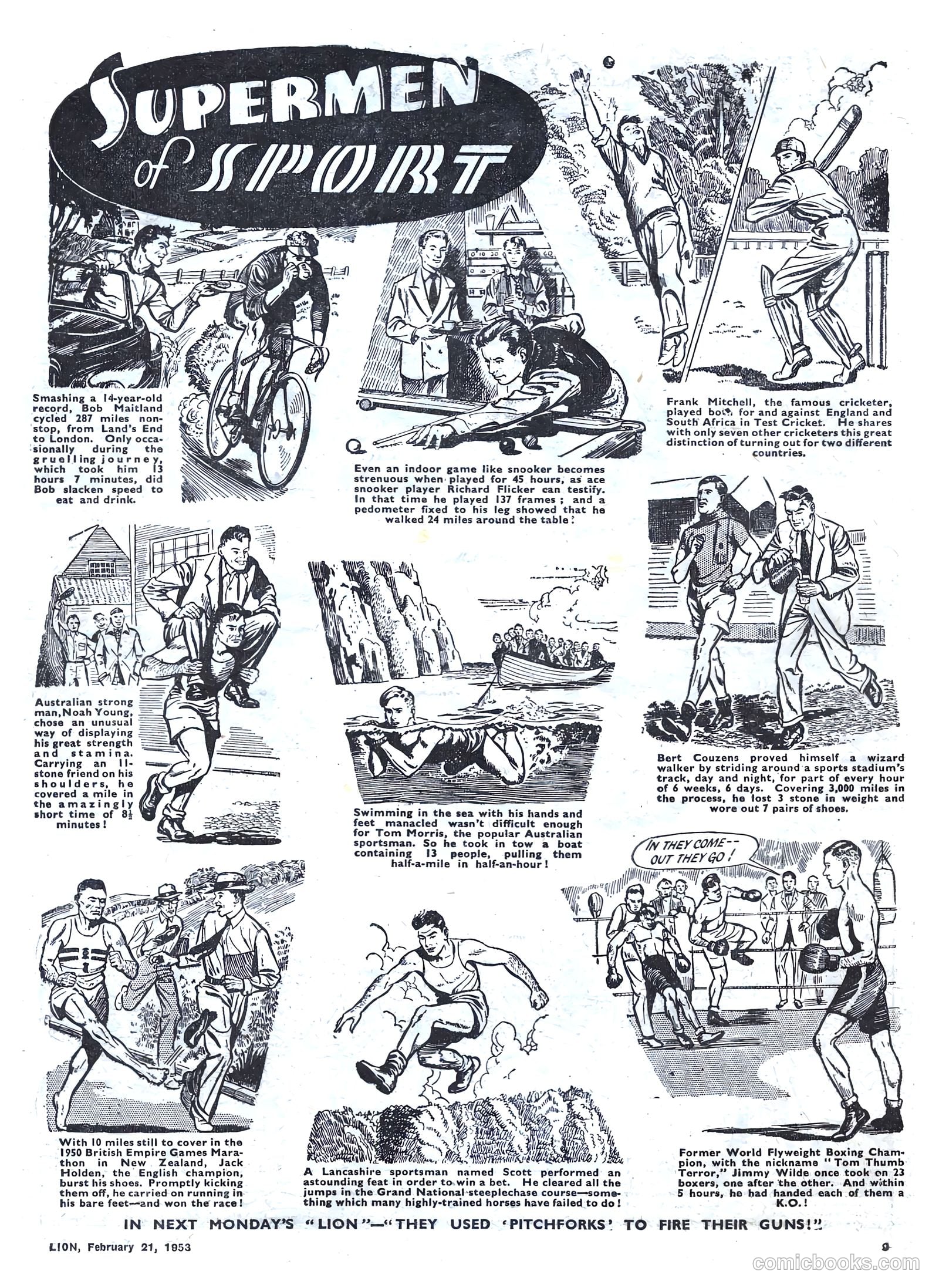 Lion #53 (1953) — page 9 of 20