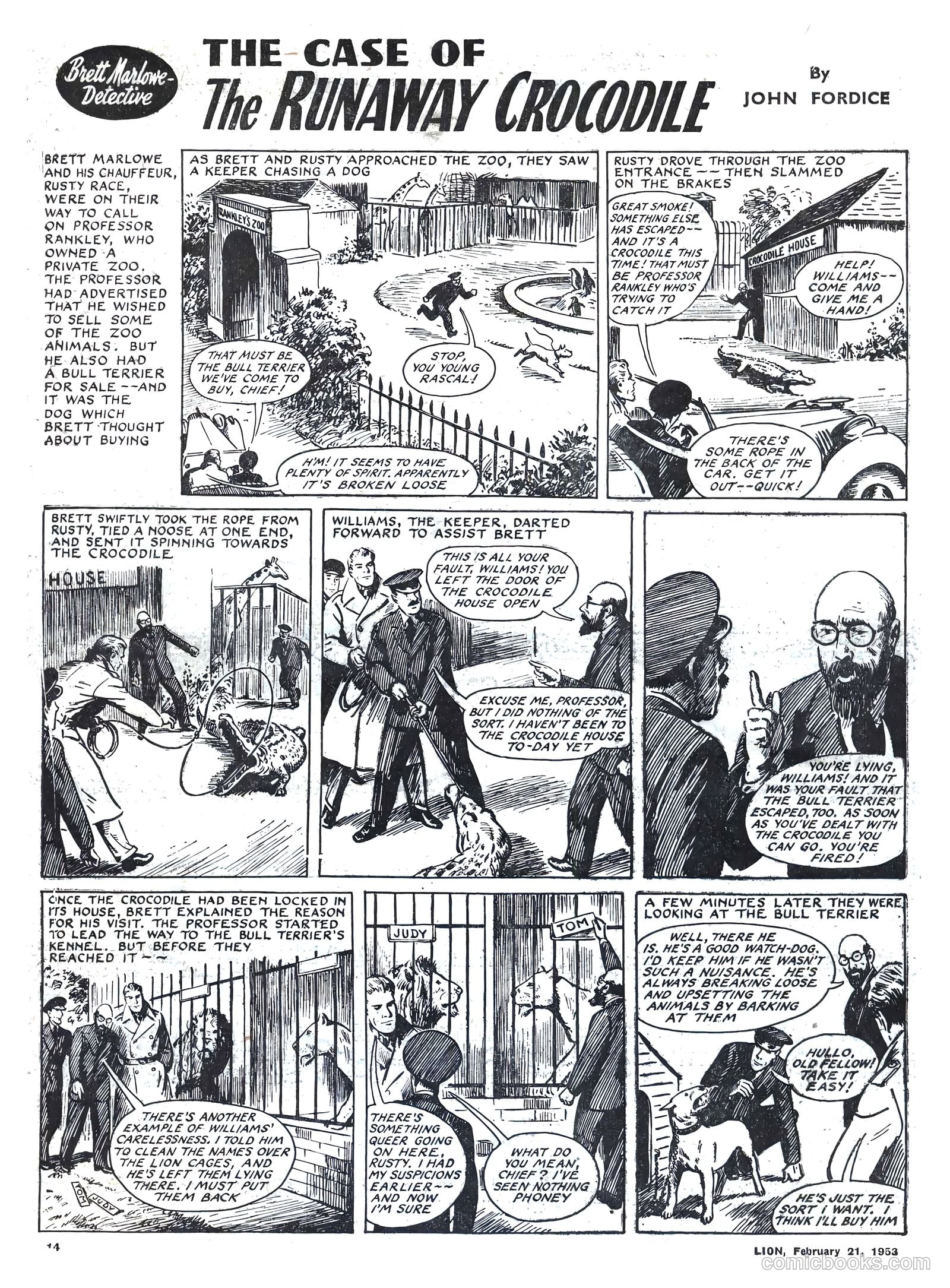Lion #53 (1953) — page 14 of 20