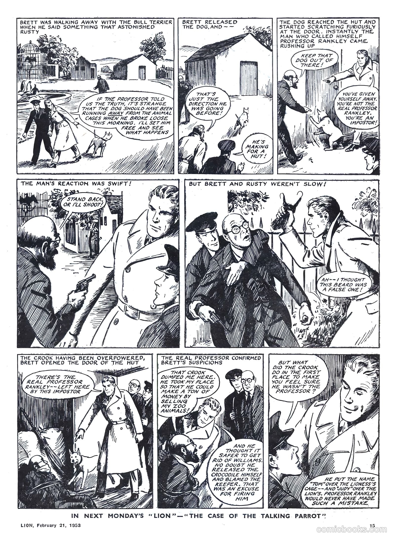 Lion #53 (1953) — page 15 of 20