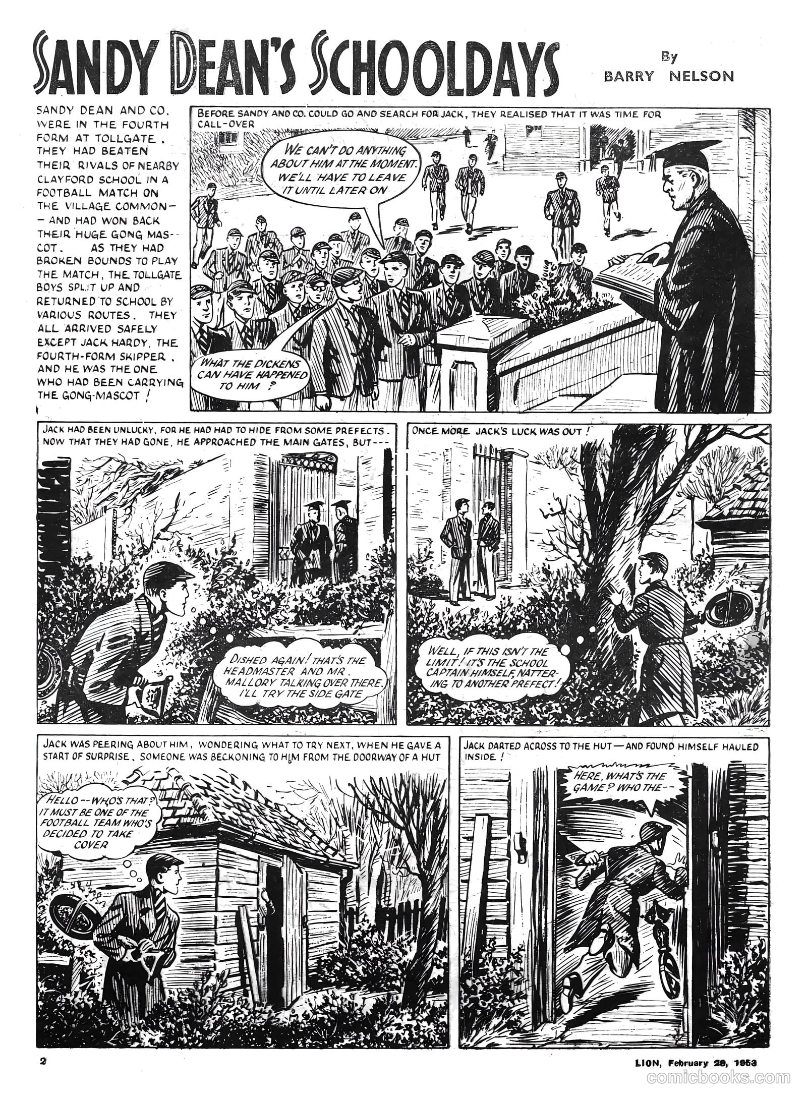 Lion #54 (1953) — page 2 of 20