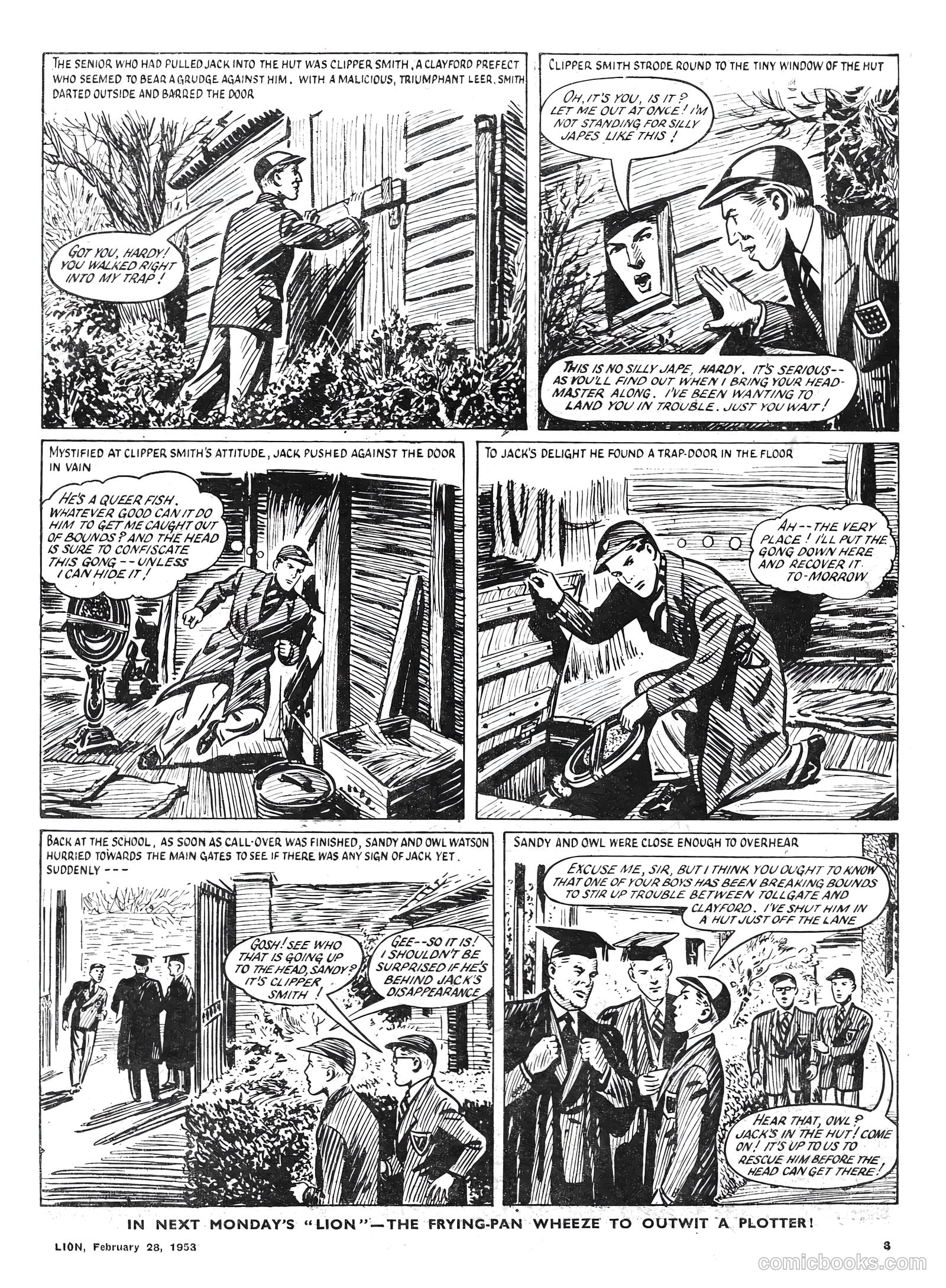 Lion #54 (1953) — page 3 of 20
