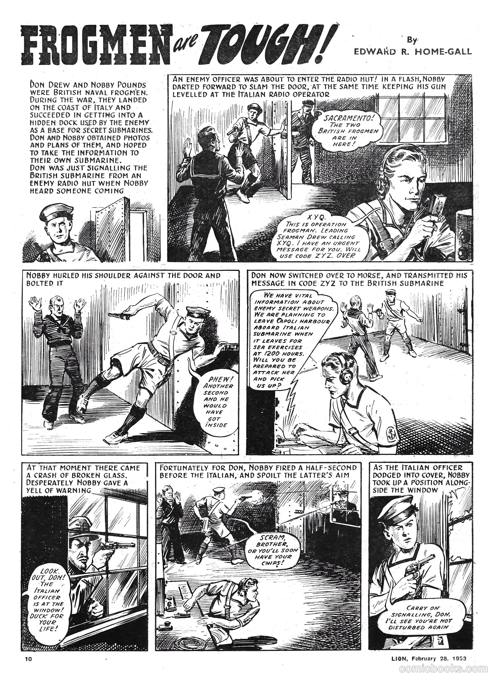Lion #54 (1953) — page 10 of 20