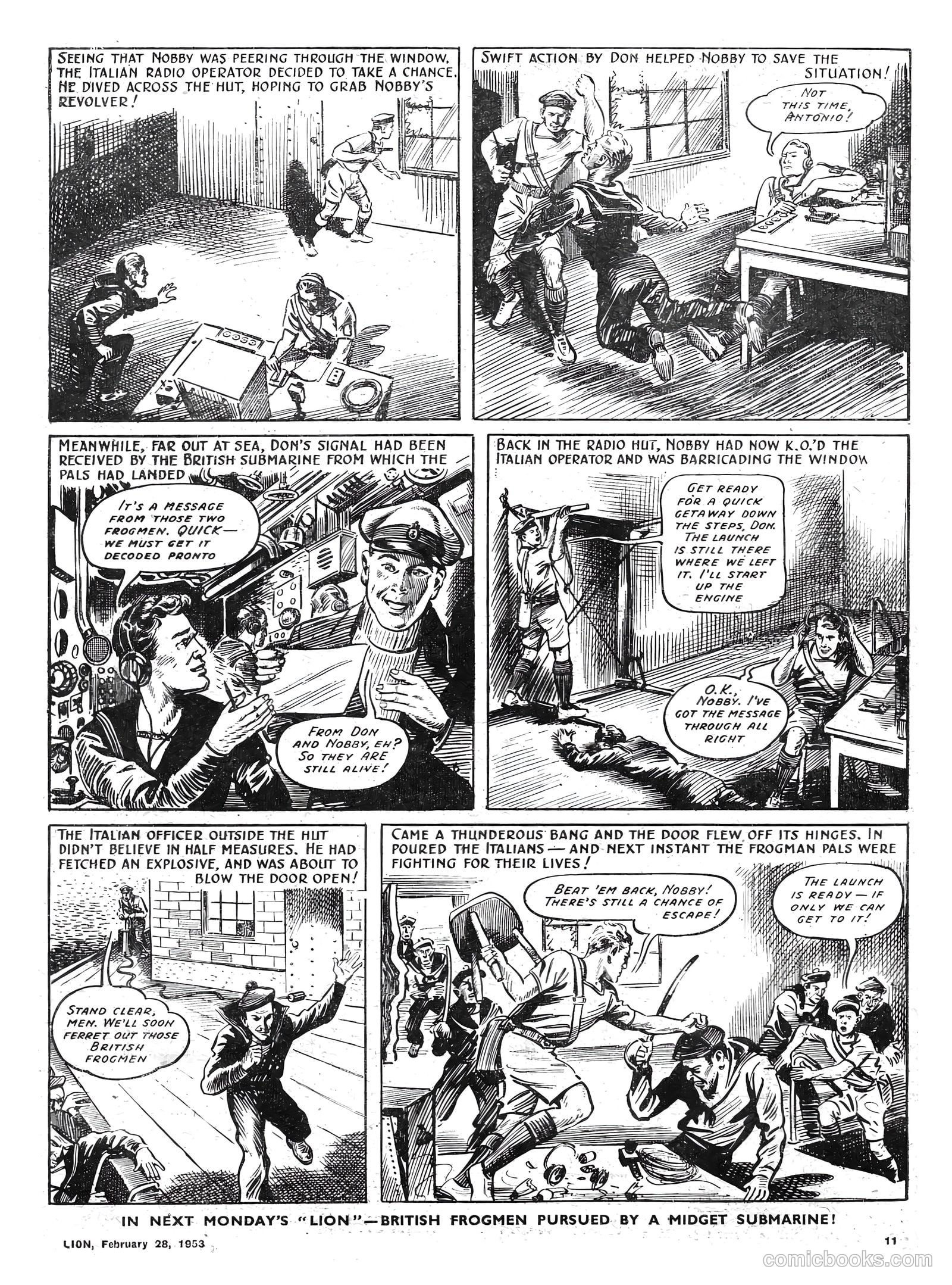 Lion #54 (1953) — page 11 of 20