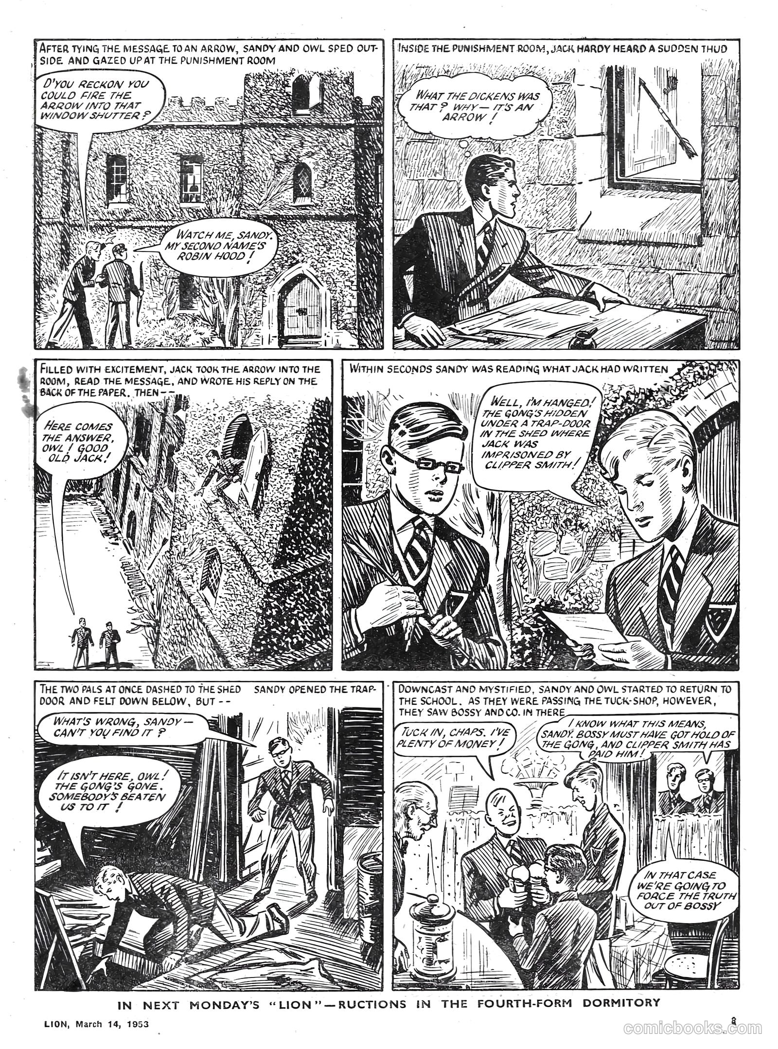 Lion #56 (1953) — page 3 of 20