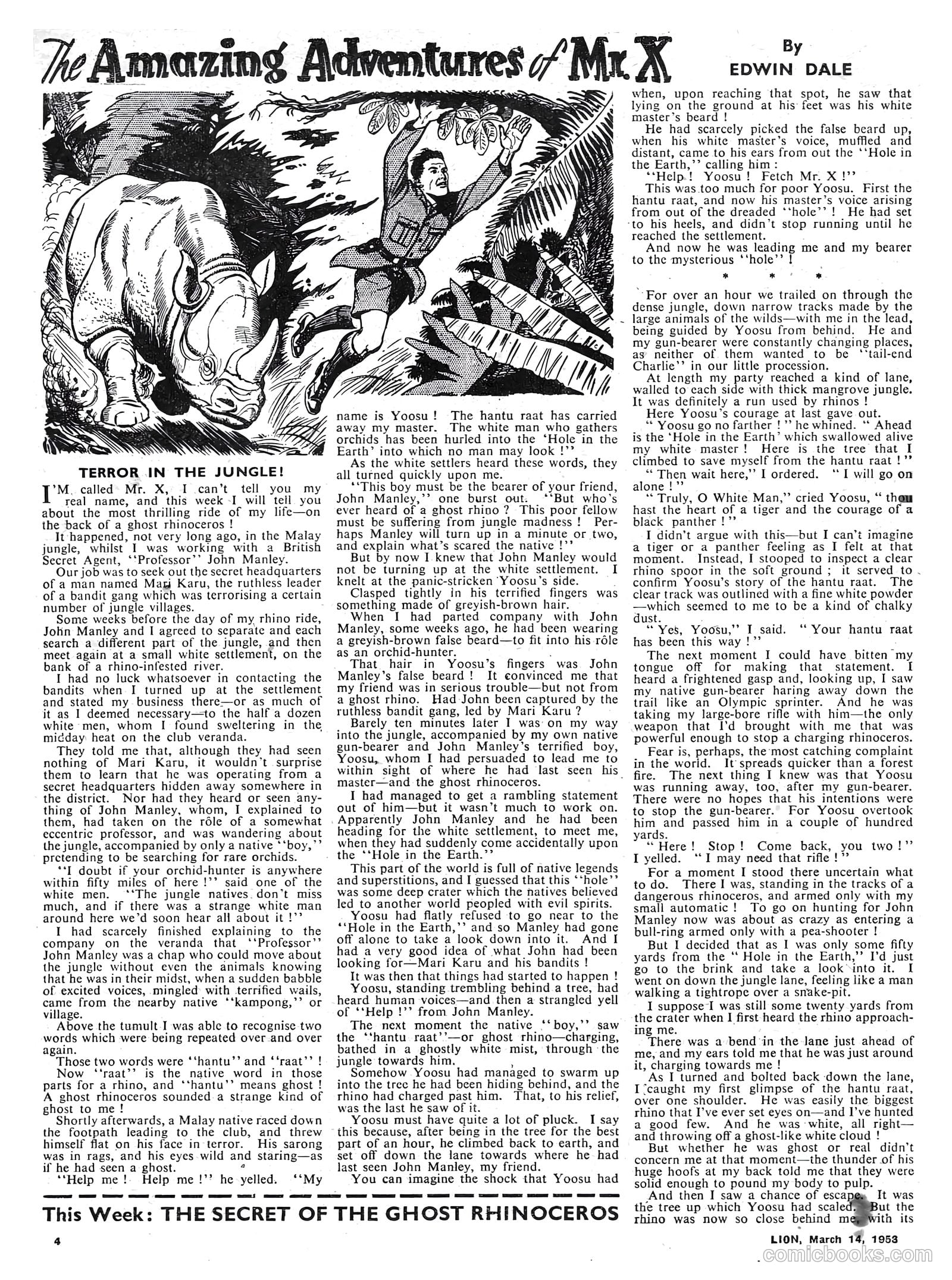 Lion #56 (1953) — page 4 of 20