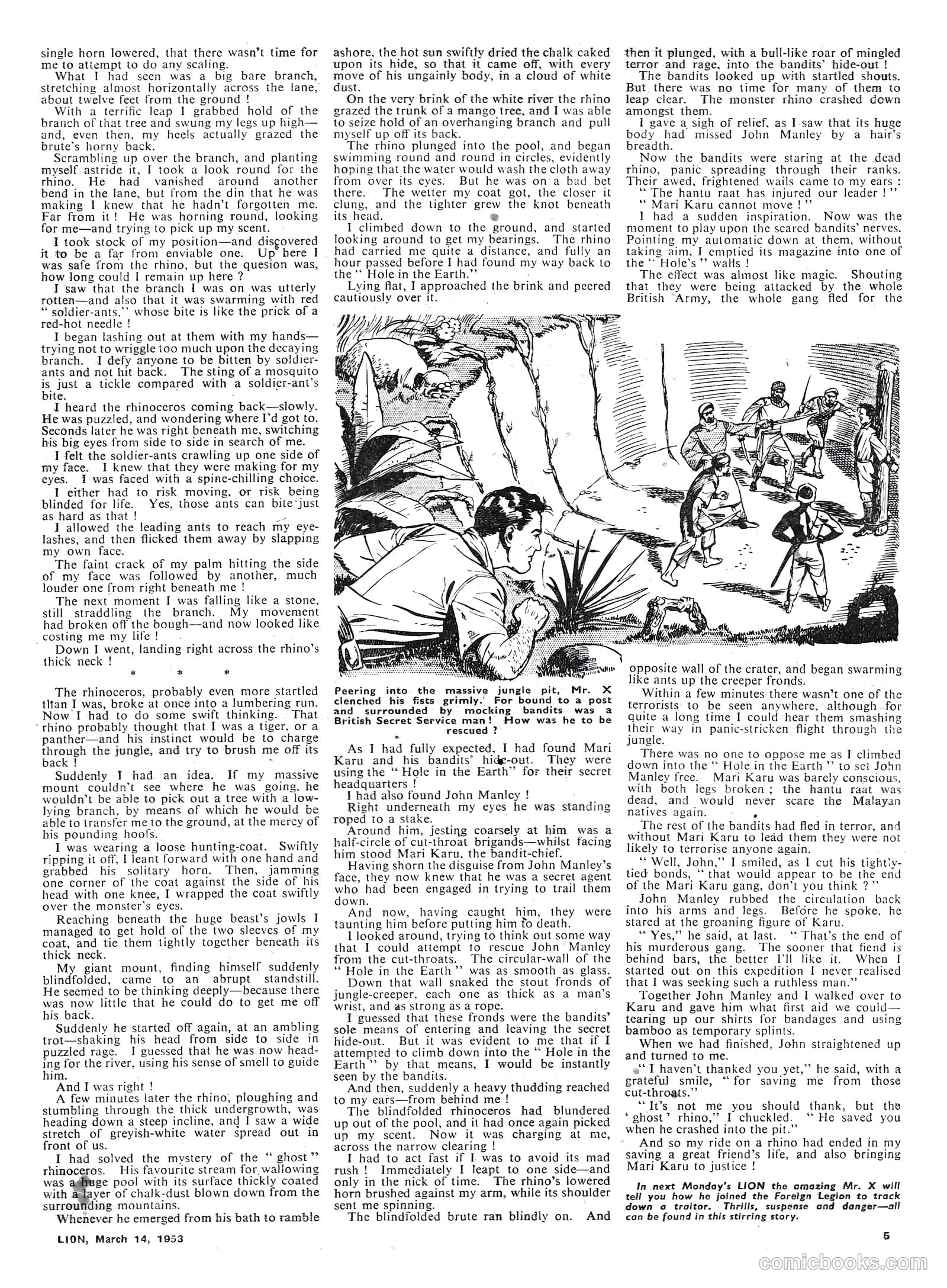 Lion #56 (1953) — page 5 of 20