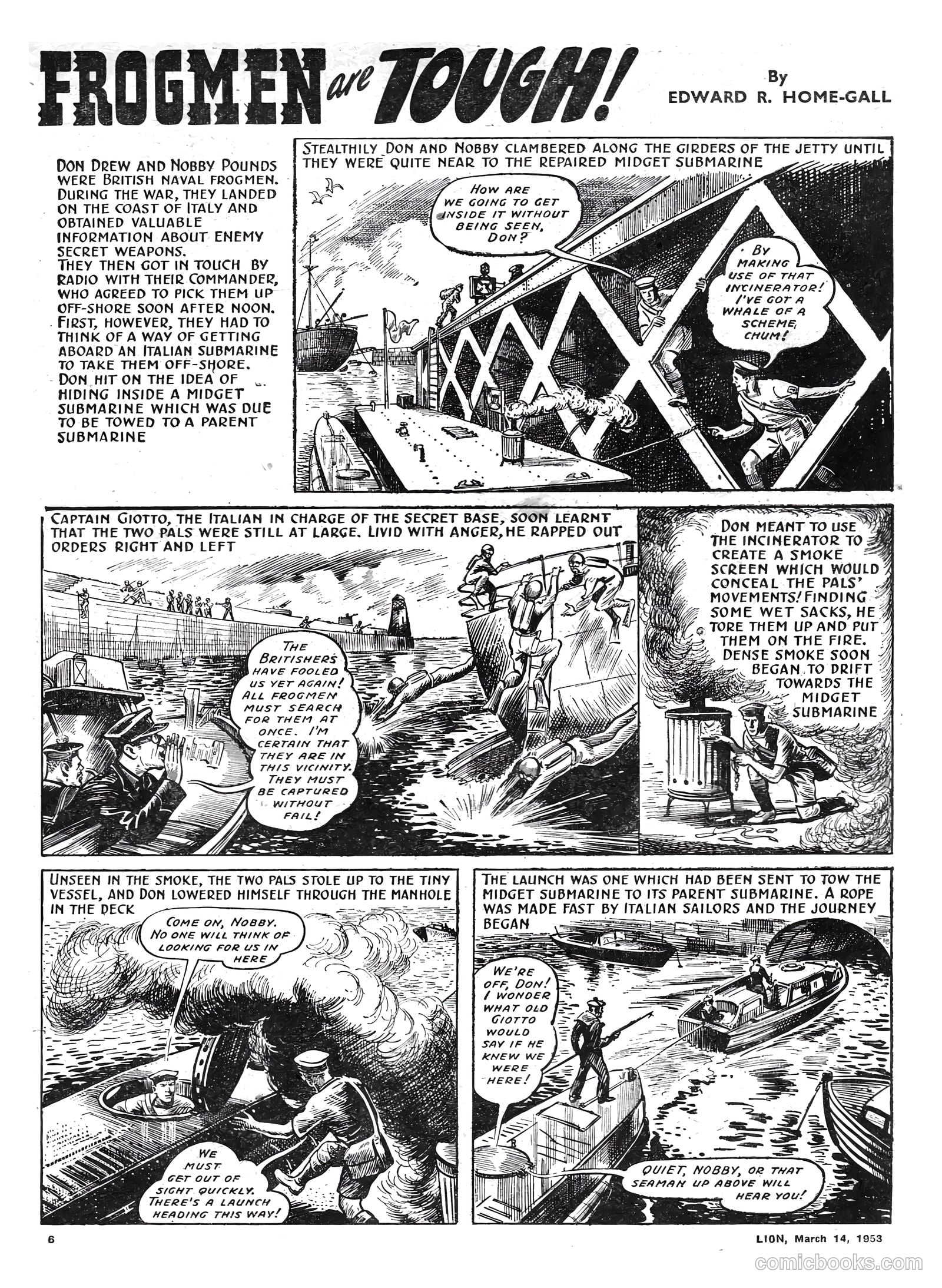 Lion #56 (1953) — page 6 of 20