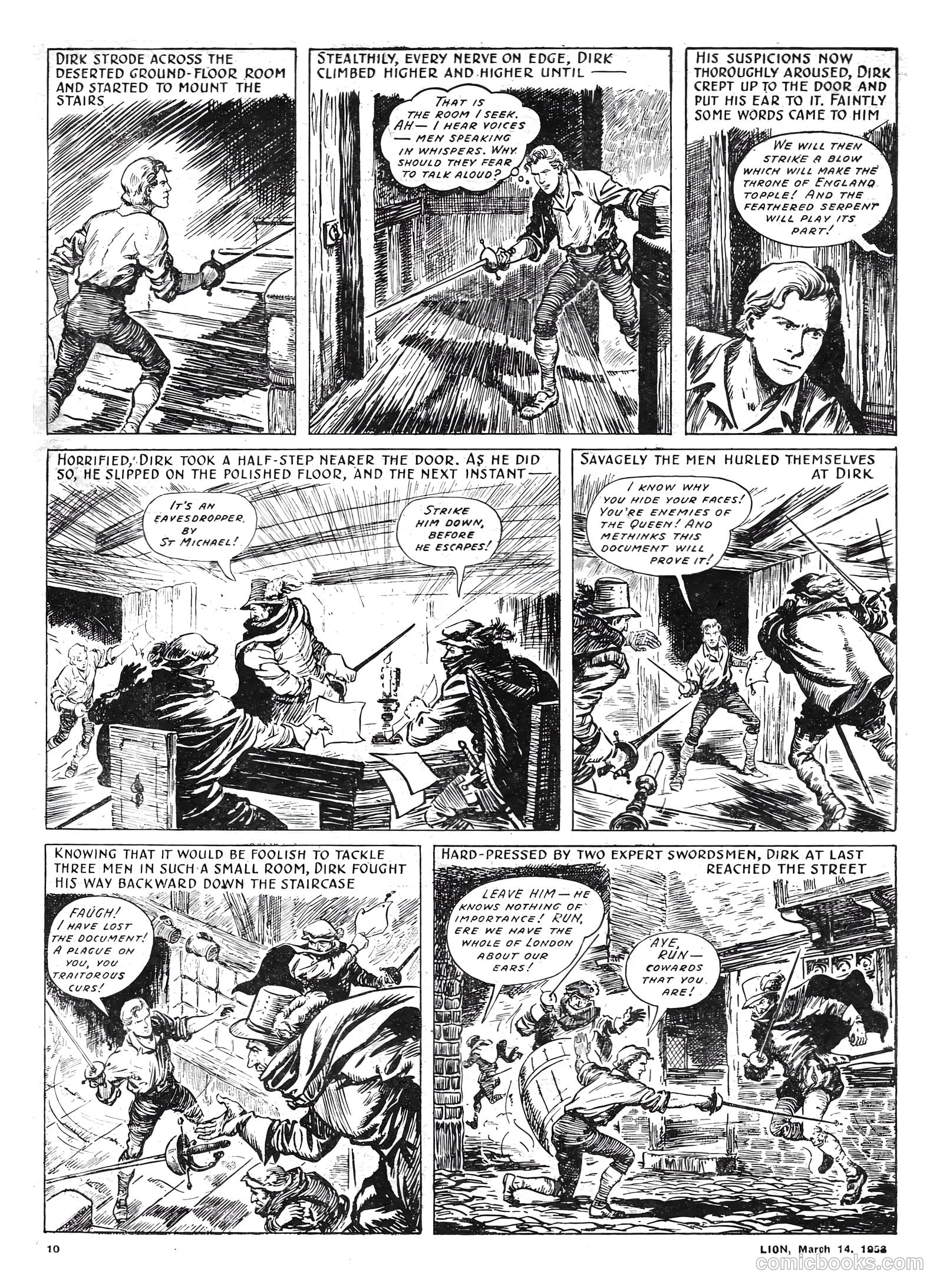 Lion #56 (1953) — page 10 of 20