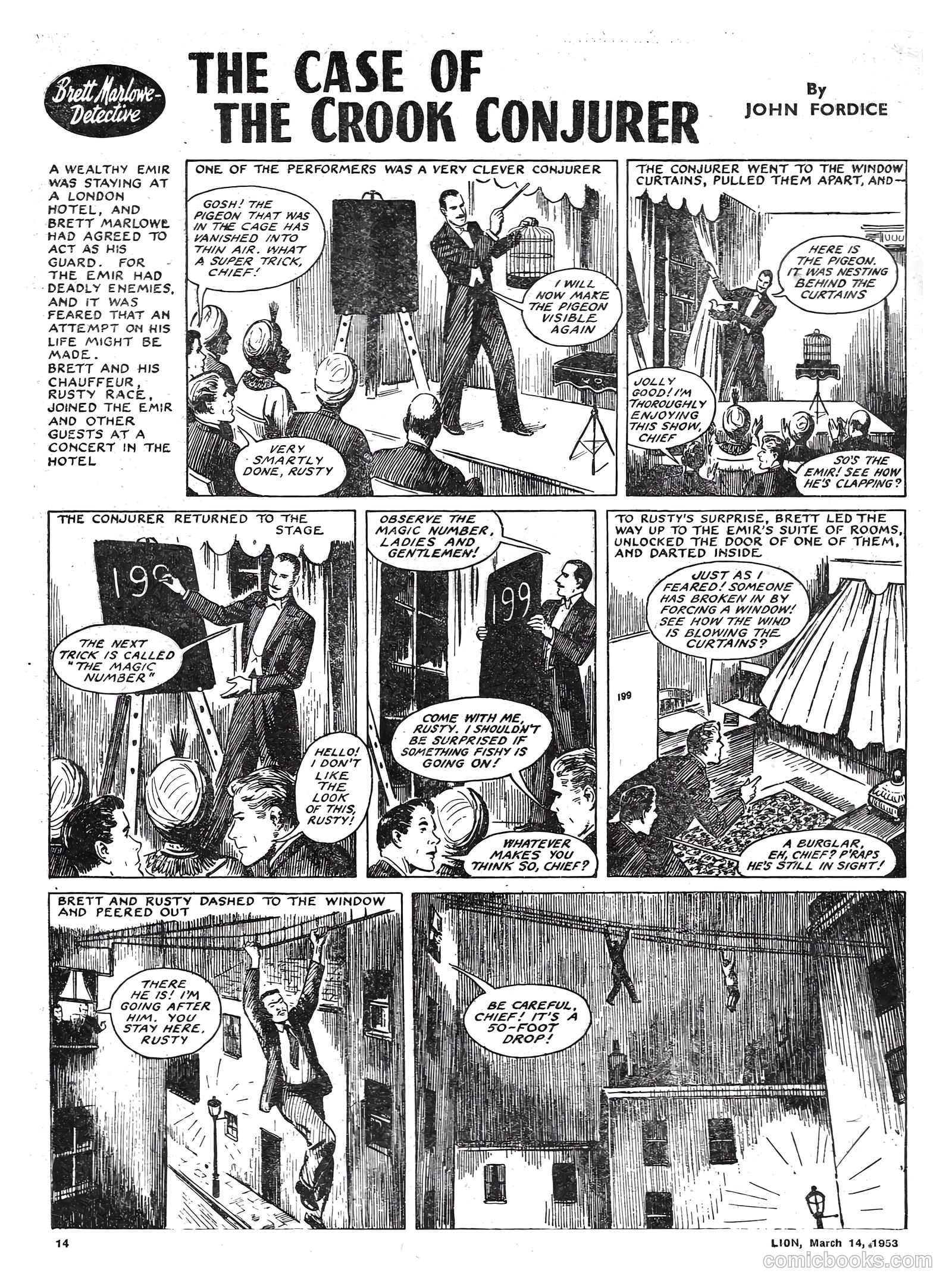 Lion #56 (1953) — page 14 of 20
