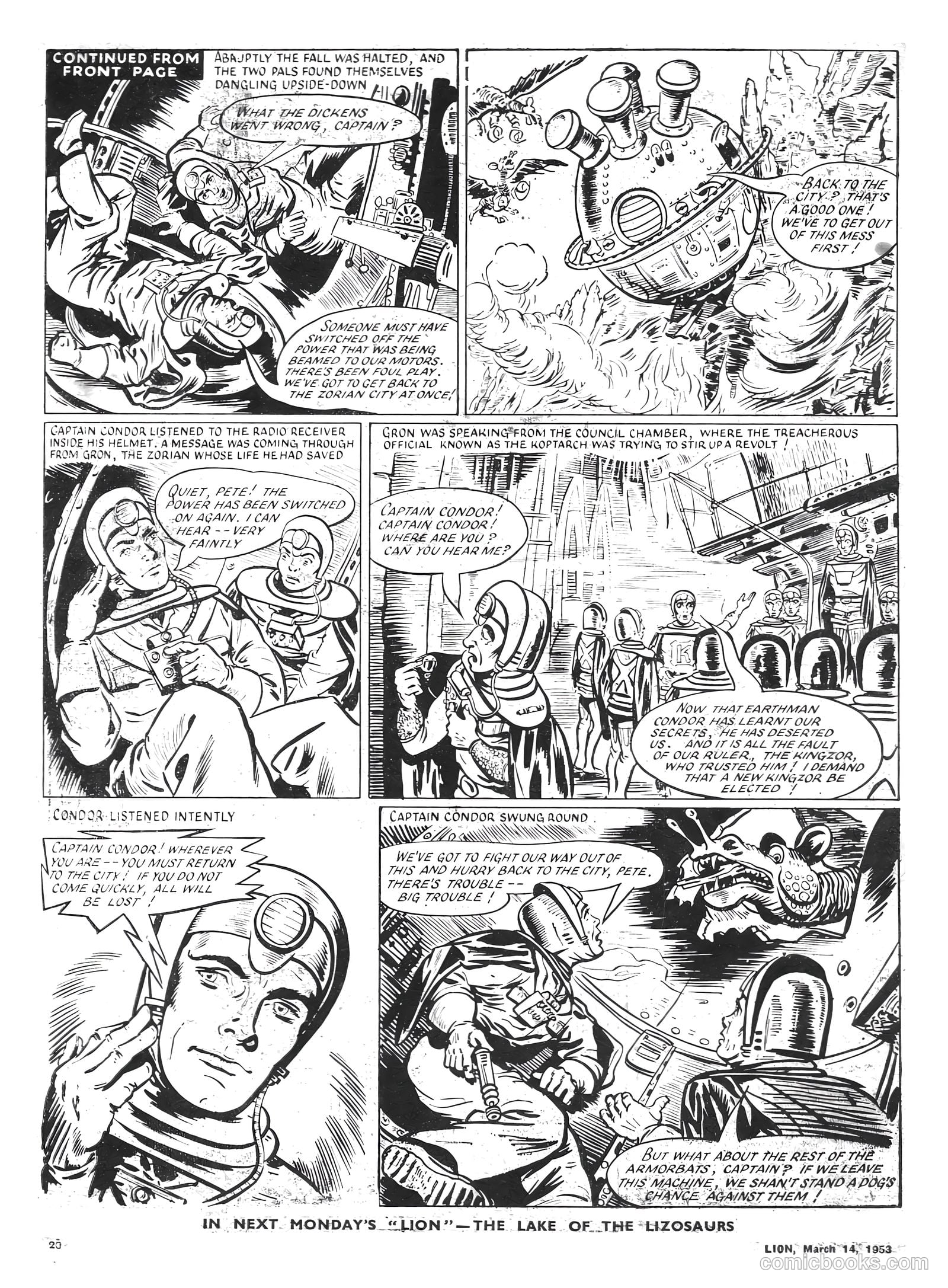 Lion #56 (1953) — page 20 of 20
