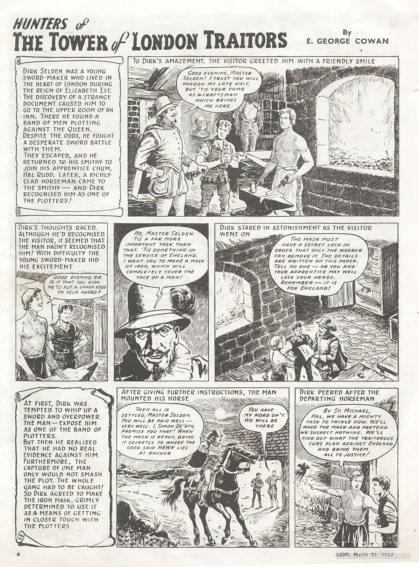 Lion #57 (1953) — page 6 of 20