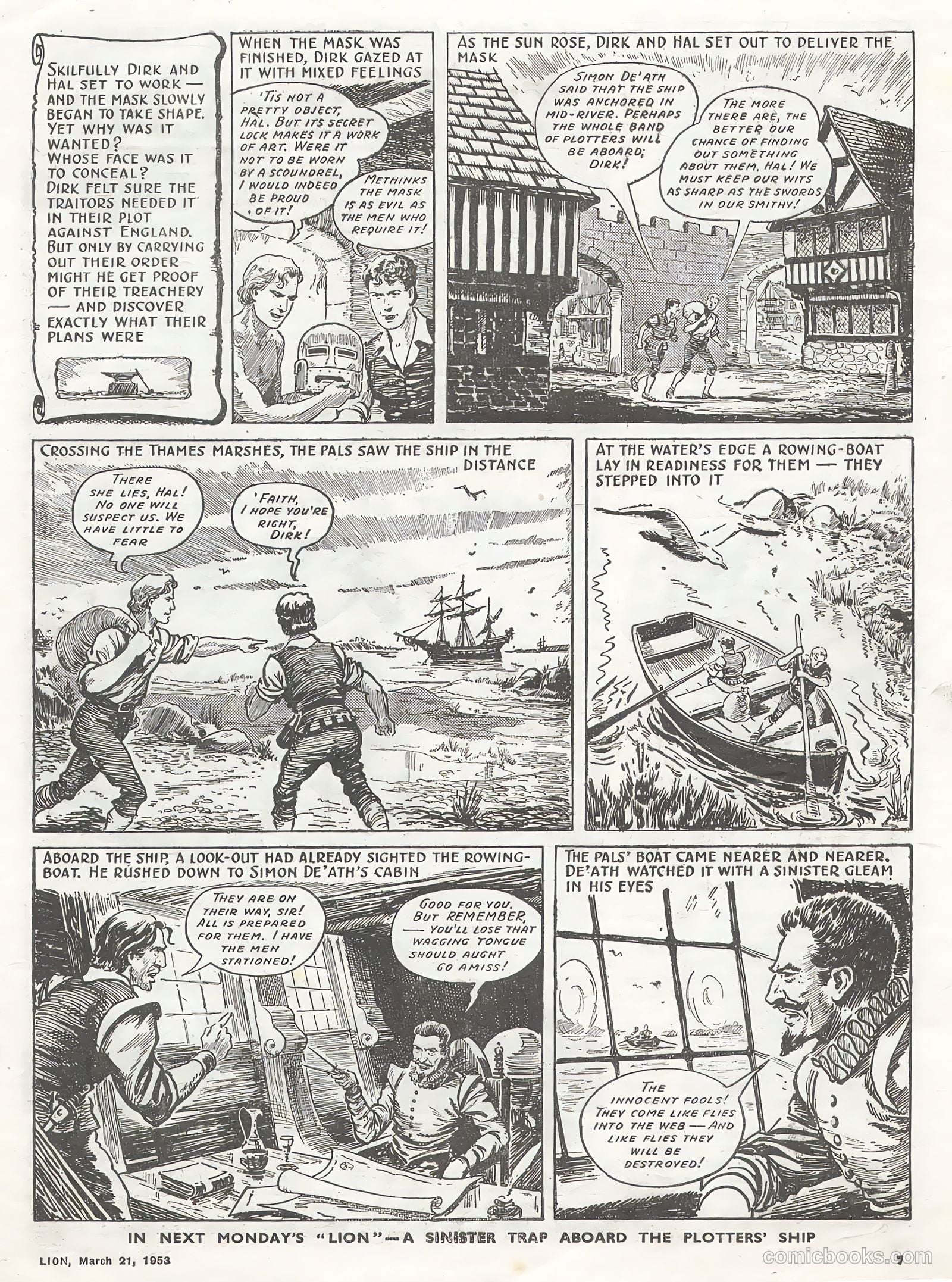 Lion #57 (1953) — page 7 of 20