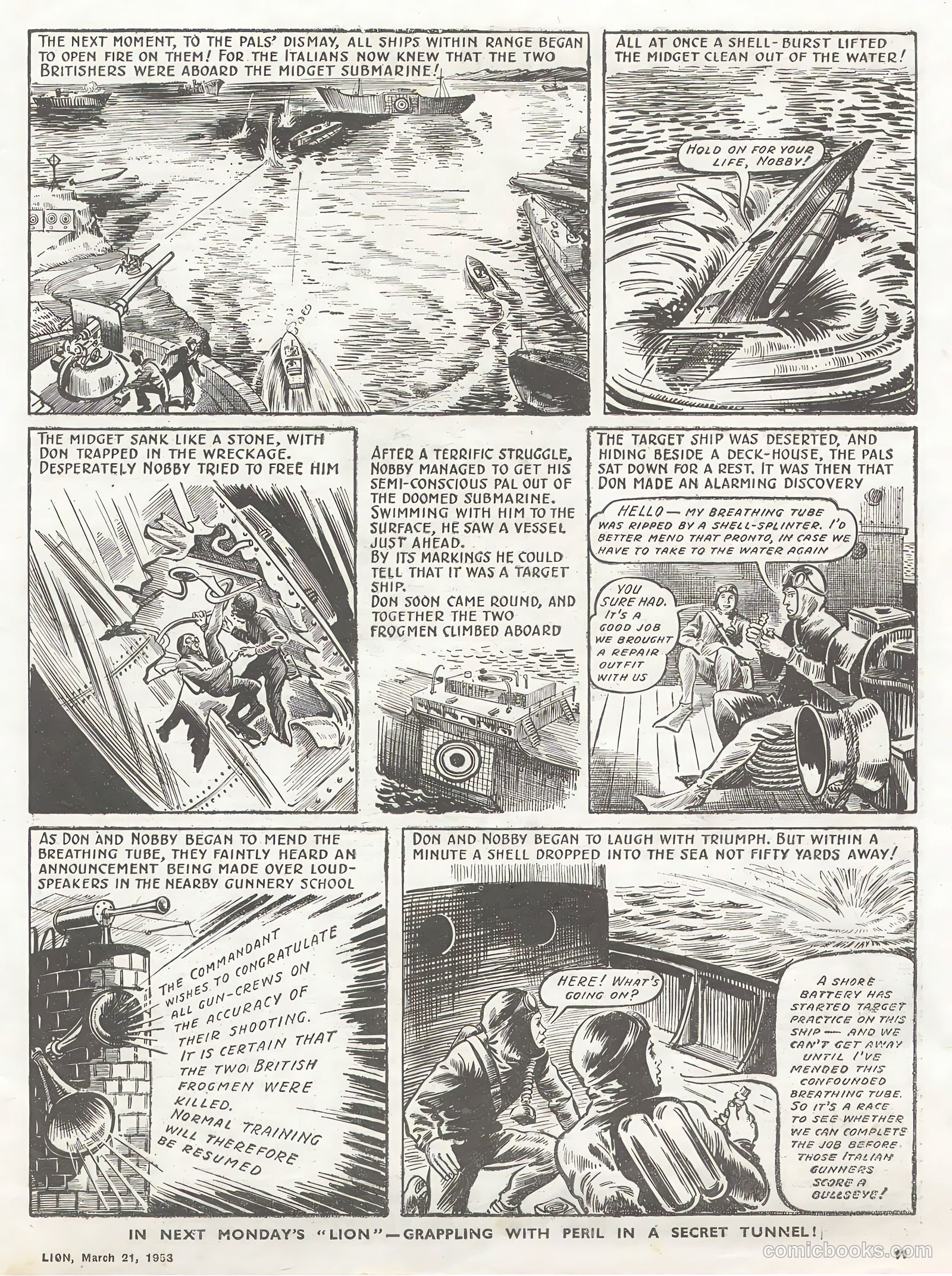 Lion #57 (1953) — page 11 of 20